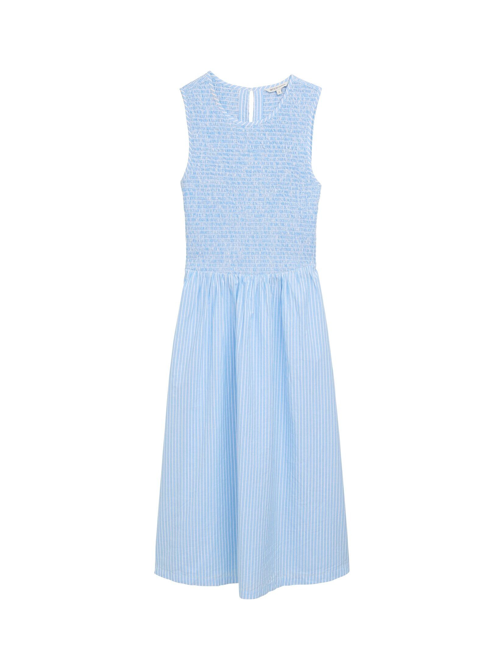 TOM TAILOR Denim Sommerkleid Smock Midi-Kleid günstig online kaufen