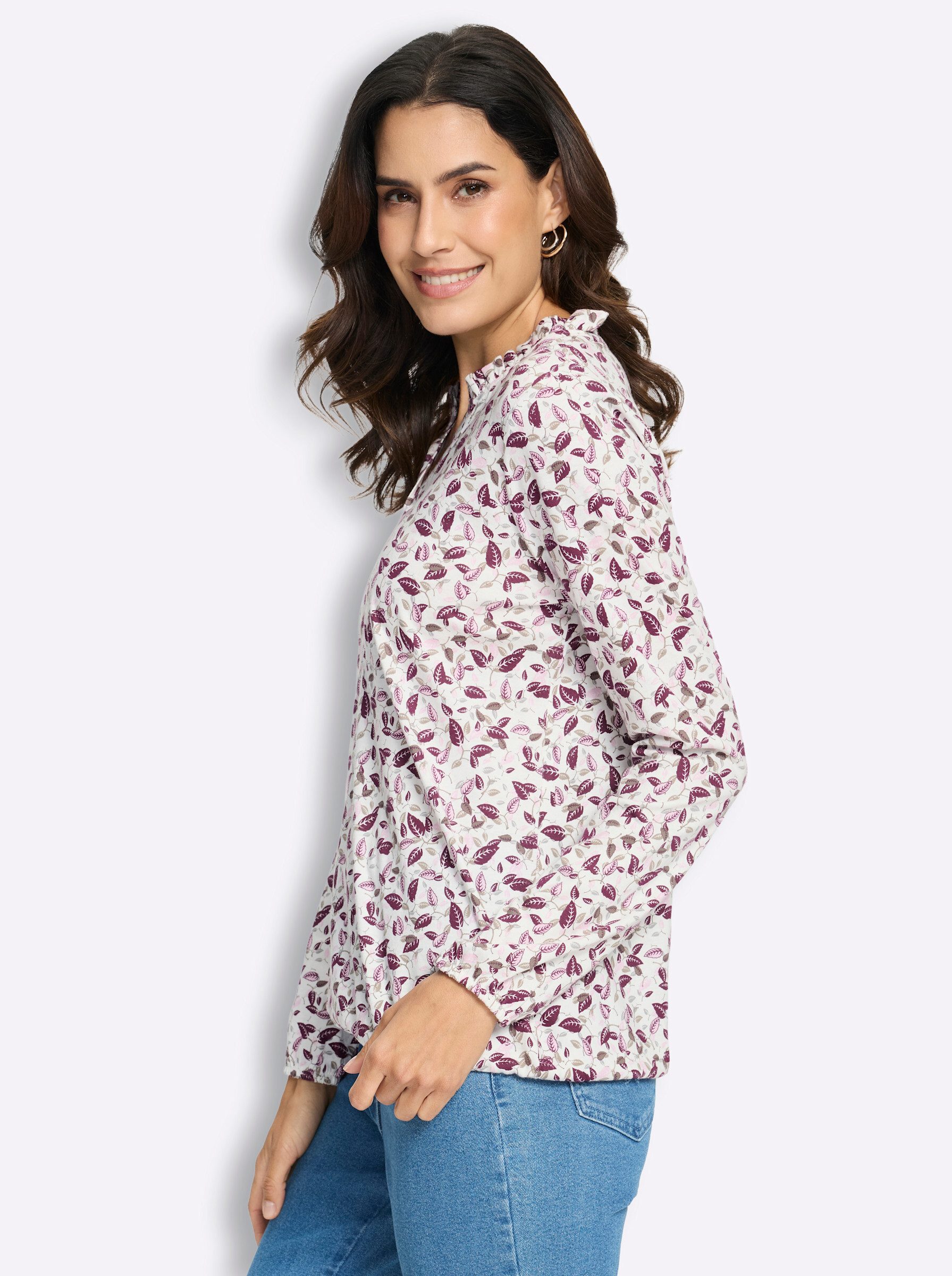 Witt T-Shirt Print-Shirt Langarm – Bild 5 von 5