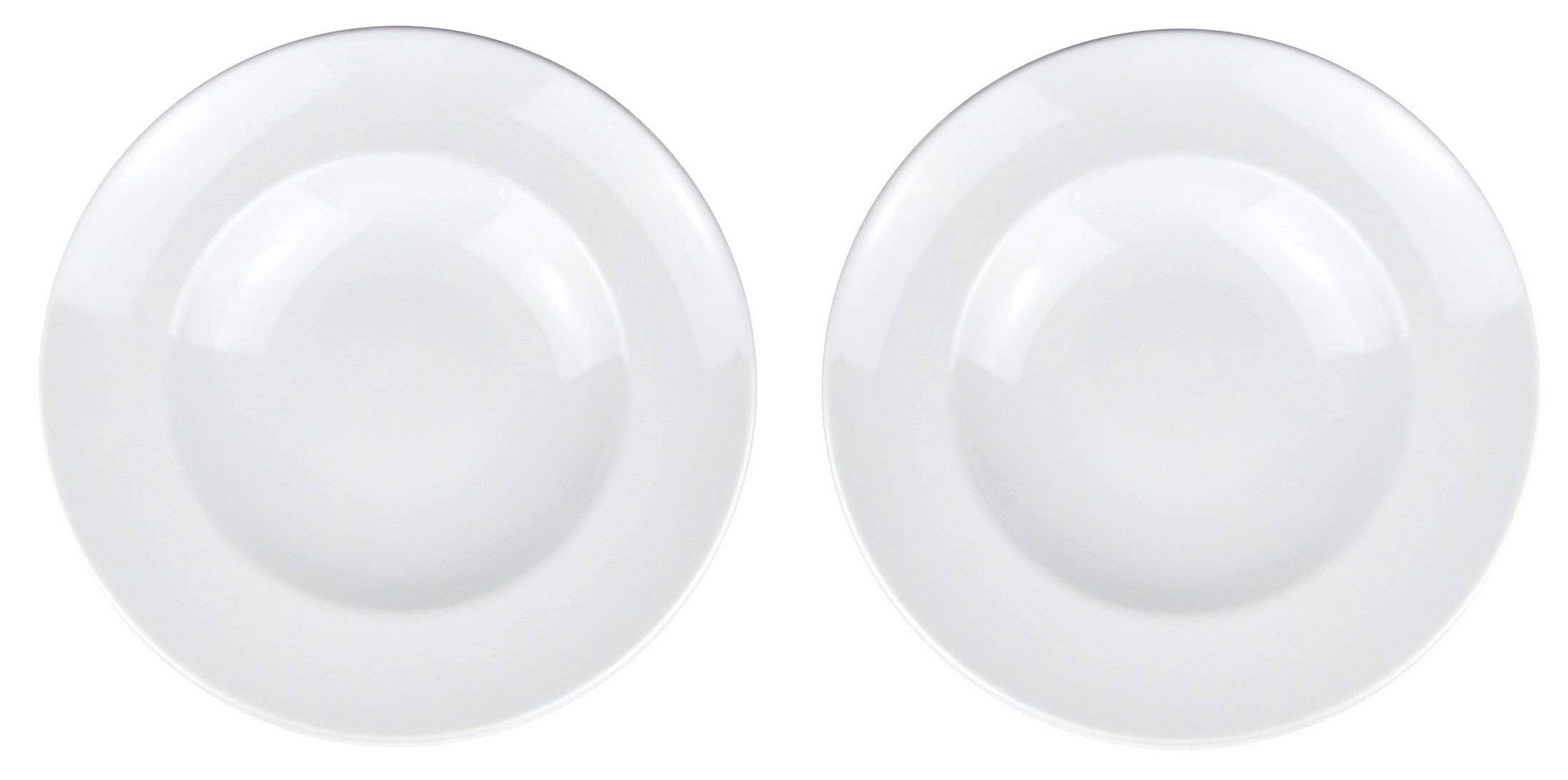 Retsch Arzberg Паста тарелка Porzellan weiß Ø 30cm Set, (2 St), Premium Porzellan, "Made in Europe"