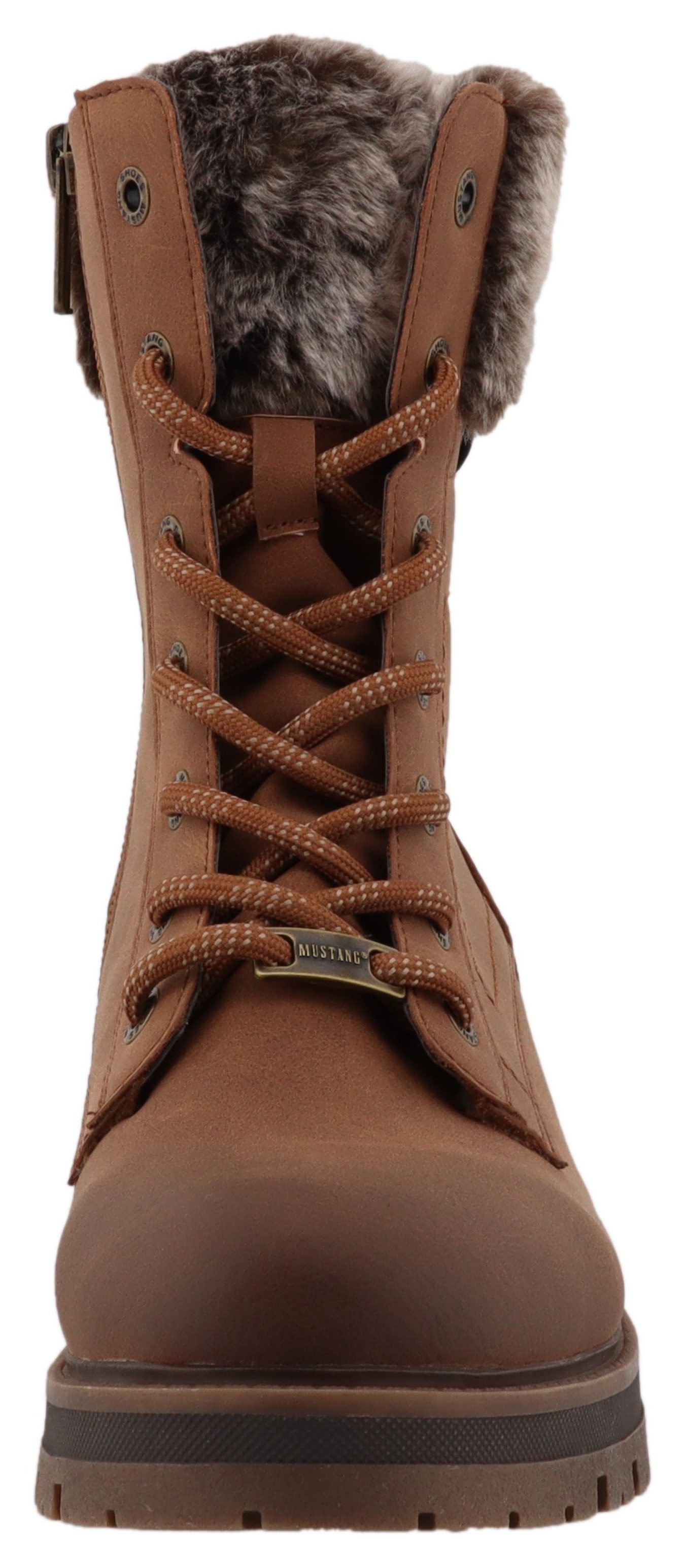 Mustang Shoes Darleen Winterstiefelette Winterboots mit Fellimitatkragen