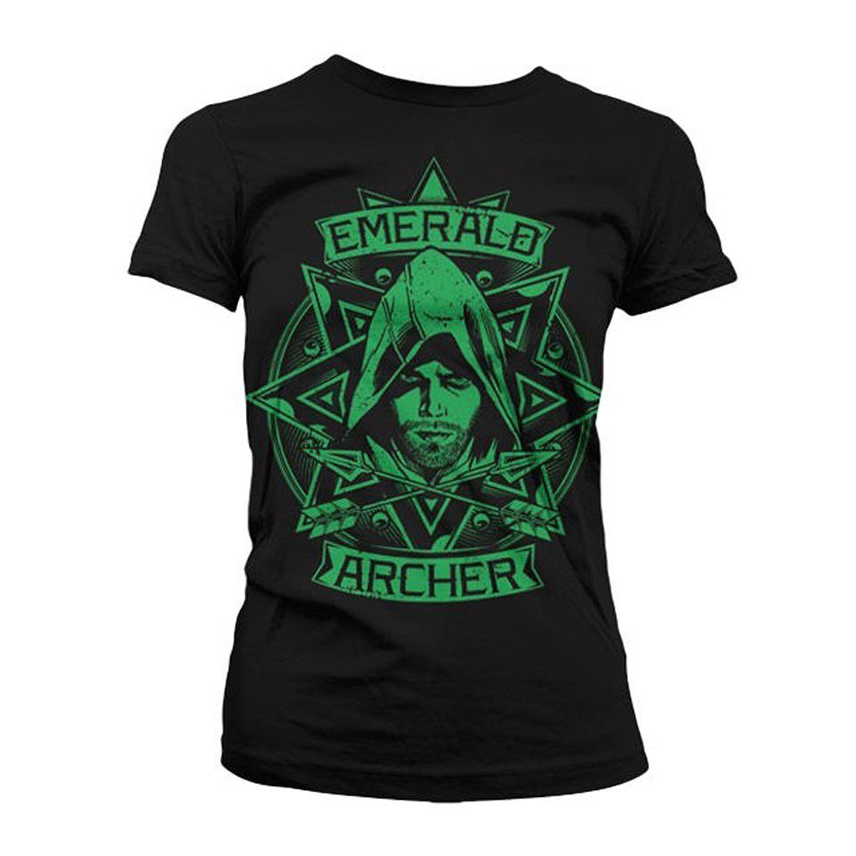 Metamorph T-Shirt Girlie Shirt Emerald Archer