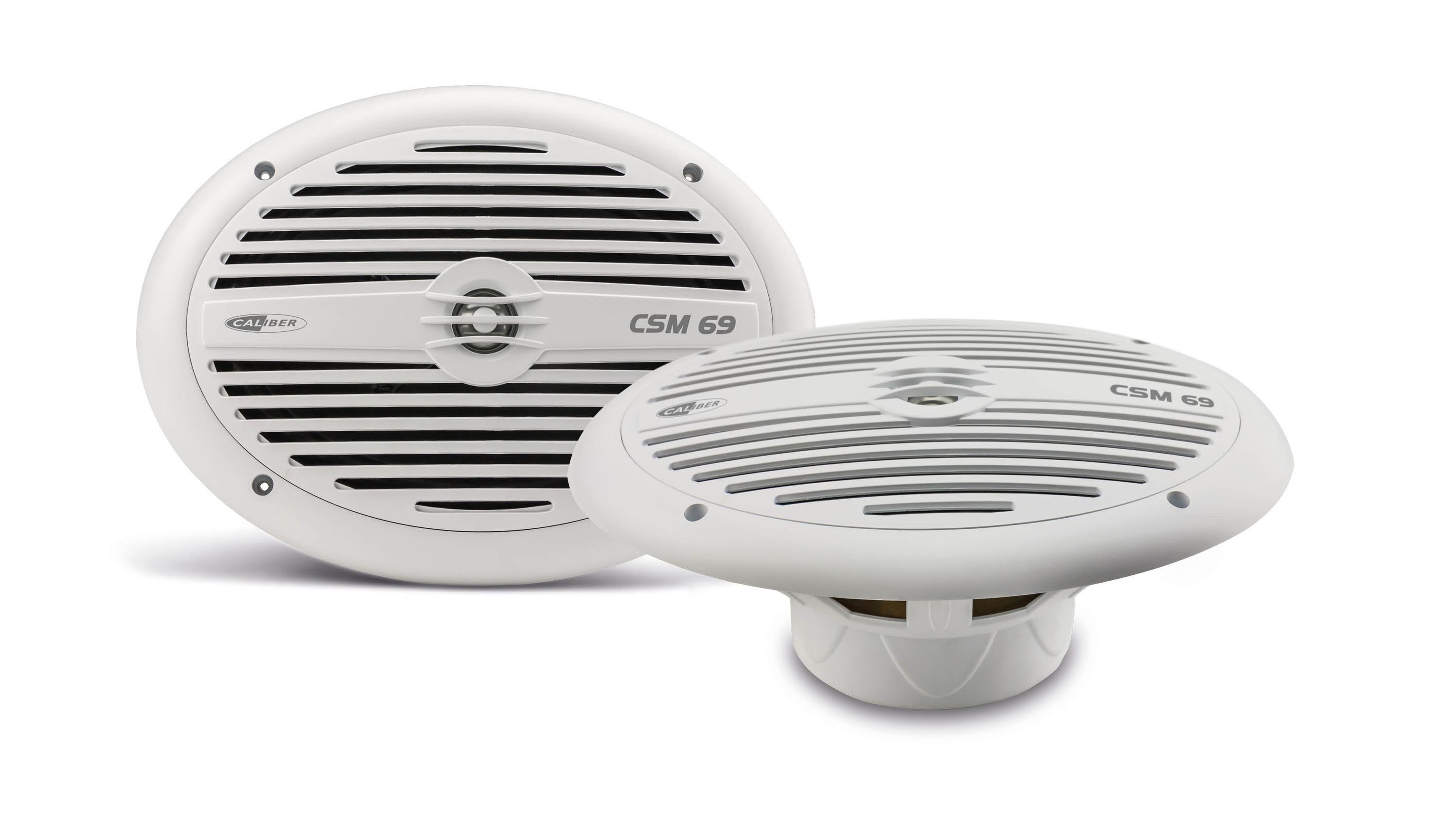 Caliber Marine-Lautsprecher 6X9 Spritzwassergeschützt 180 Watt Weiß CSM69  Auto-Lautsprecher