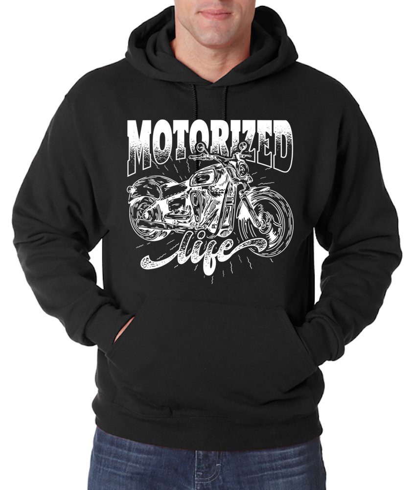 Kapuzenpullover Motorized life Herren Hoodie Pullover