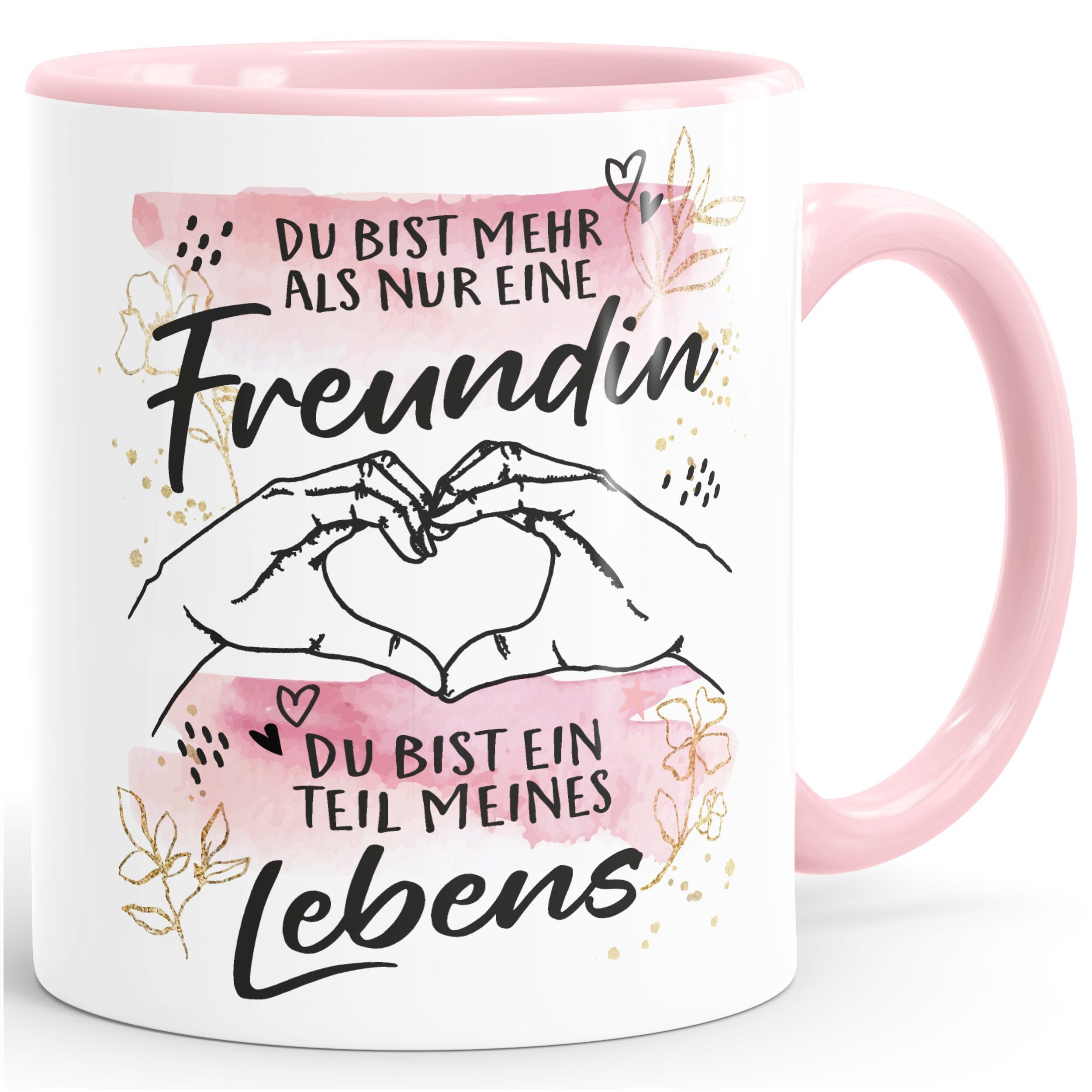 SpecialMe Tasse Tasse beste Freundin Spruch Du bist nicht nur eine Freundin Geschenk, Keramik