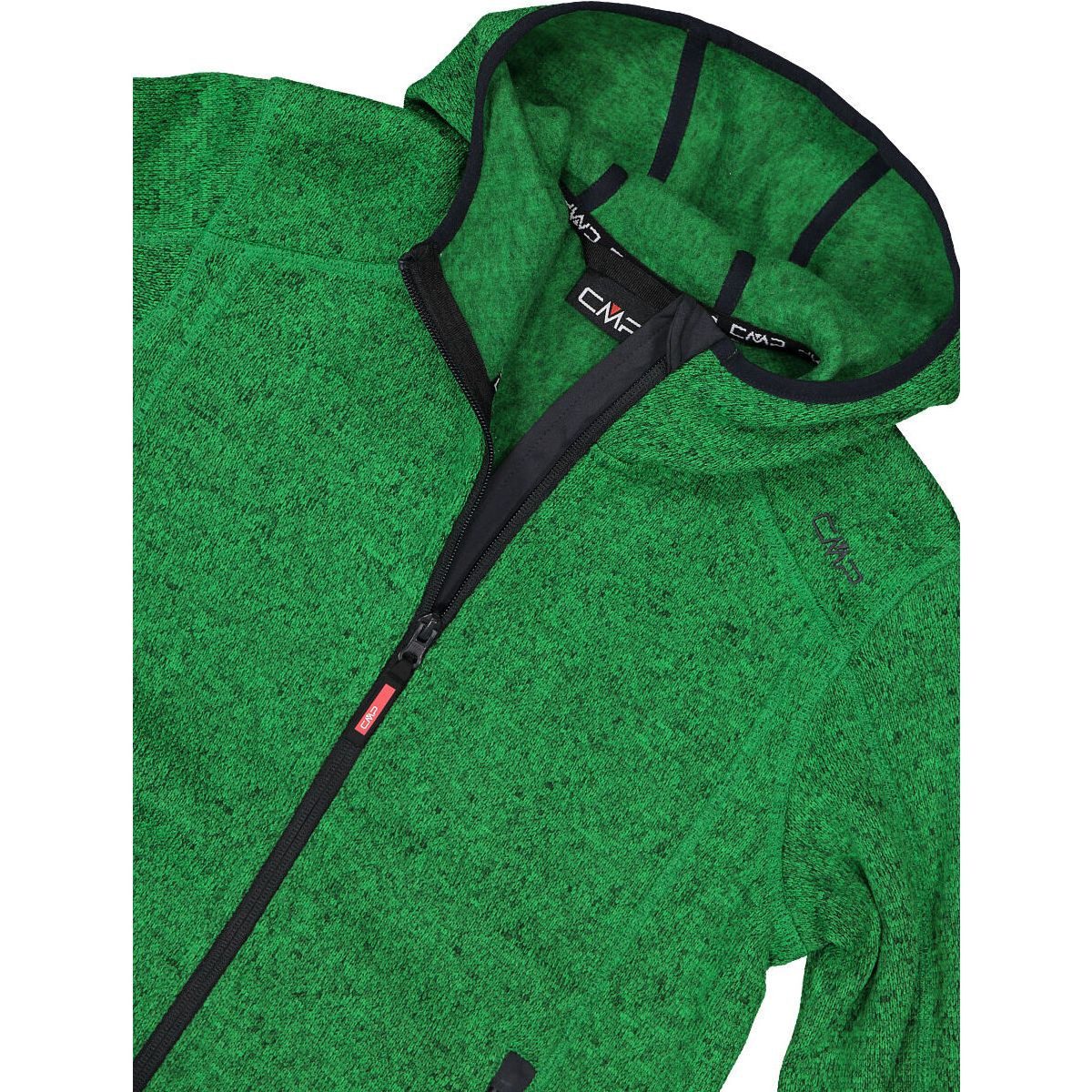 CMP Fleecejacke KID Fleece Jacket Fixed Hood Vielseitige, winddichte Fleecejacke mit Kapuze für Kinder, ideal zum – Bild 5 von 5