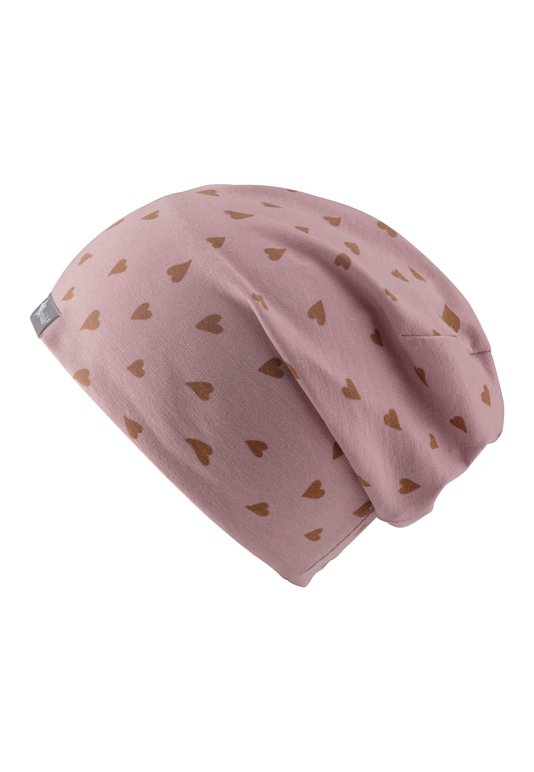 Sterntaler® Beanie 30 Beanie Herzen (1-St)