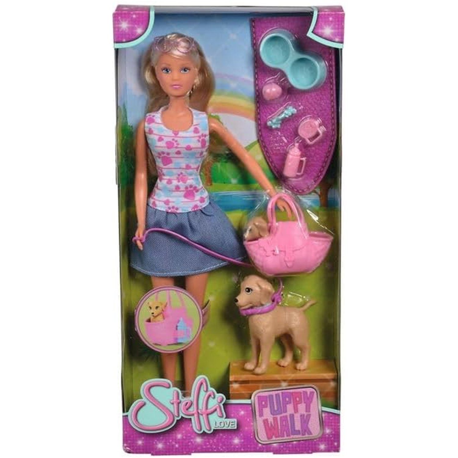 Simba Dickie Spielfigur 105733310 Steffi LOVE - Puppy Walk Puppe günstig online kaufen
