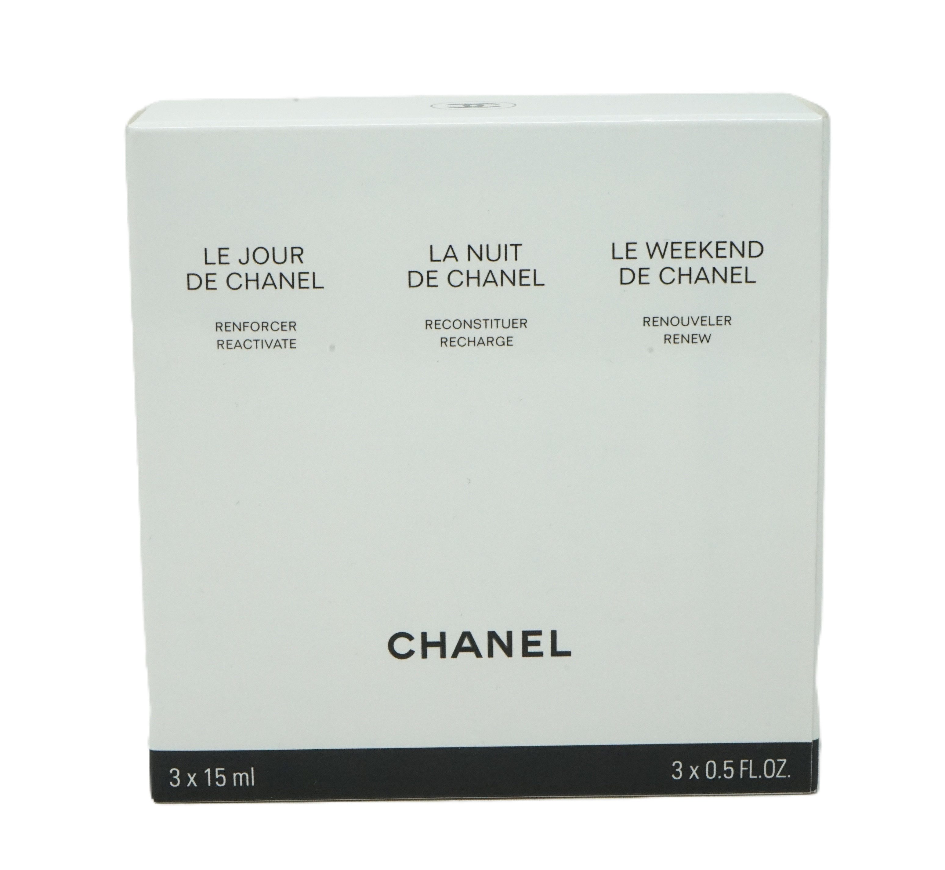 CHANEL Hautpflege-Set Chanel Resynchronizing Trio reactive+recharge+renew 3x15ml