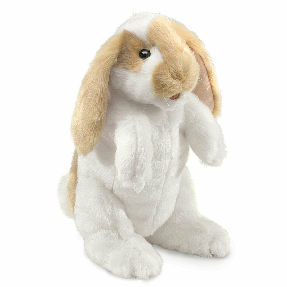 Folkmanis Handpuppen Handpuppe Folkmanis Handpuppe Stehender Hängeohrhase 2992 (Packung)