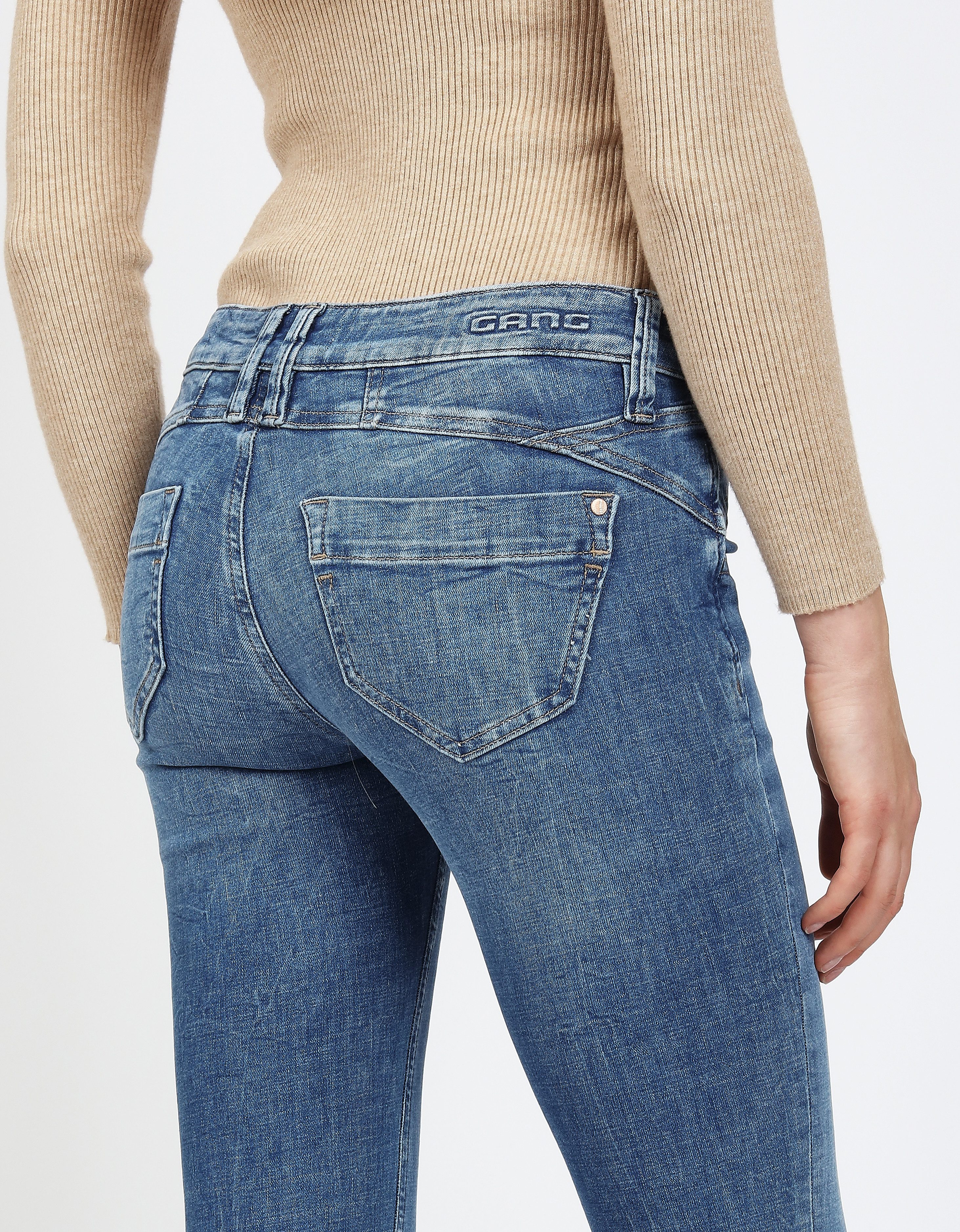 GANG Skinny-fit-Jeans 94NENA mit modischer Waschung