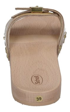 Scholl PESCURA FLAT FLEX Keilpantolette Light Gold