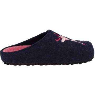 SUPERSOFT Mädchen Schuhe 542-340 Pantoffeln Clogs "Reh" Hausschuh gepolstert