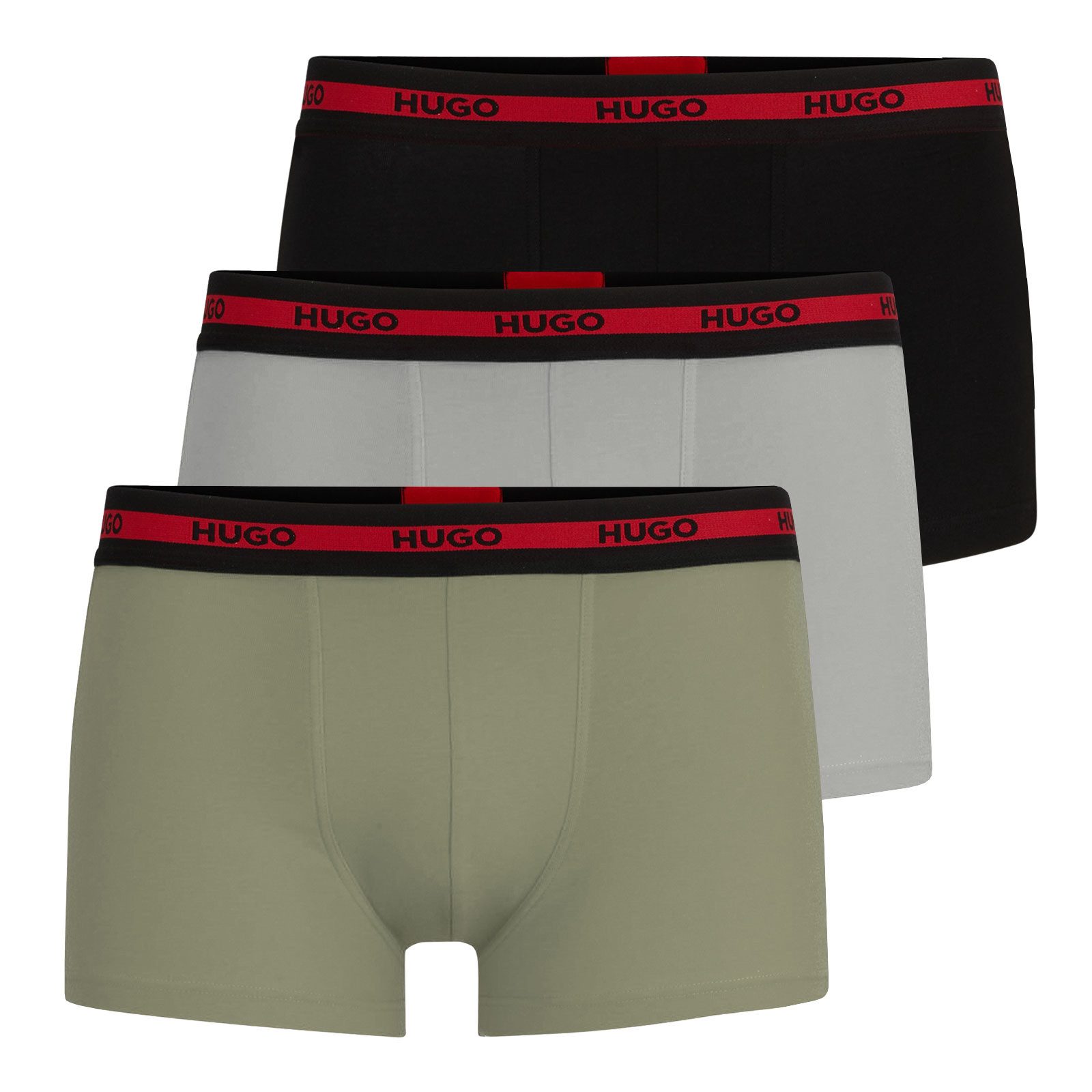 HUGO Boxer Trunk Triplet Planet (3-St., 3er Set) mit umlaufendem Markenschr günstig online kaufen
