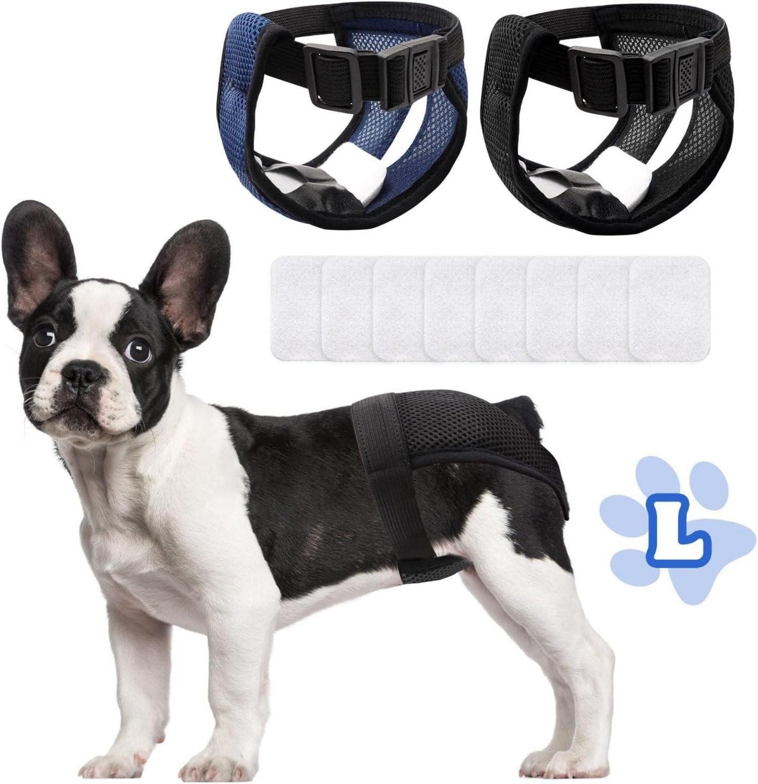 LuxusKollektion Küchenorganizer-Set Hundewindeln 2er Pack Wiederverwendbare Läufigkeitshose Damenbinden