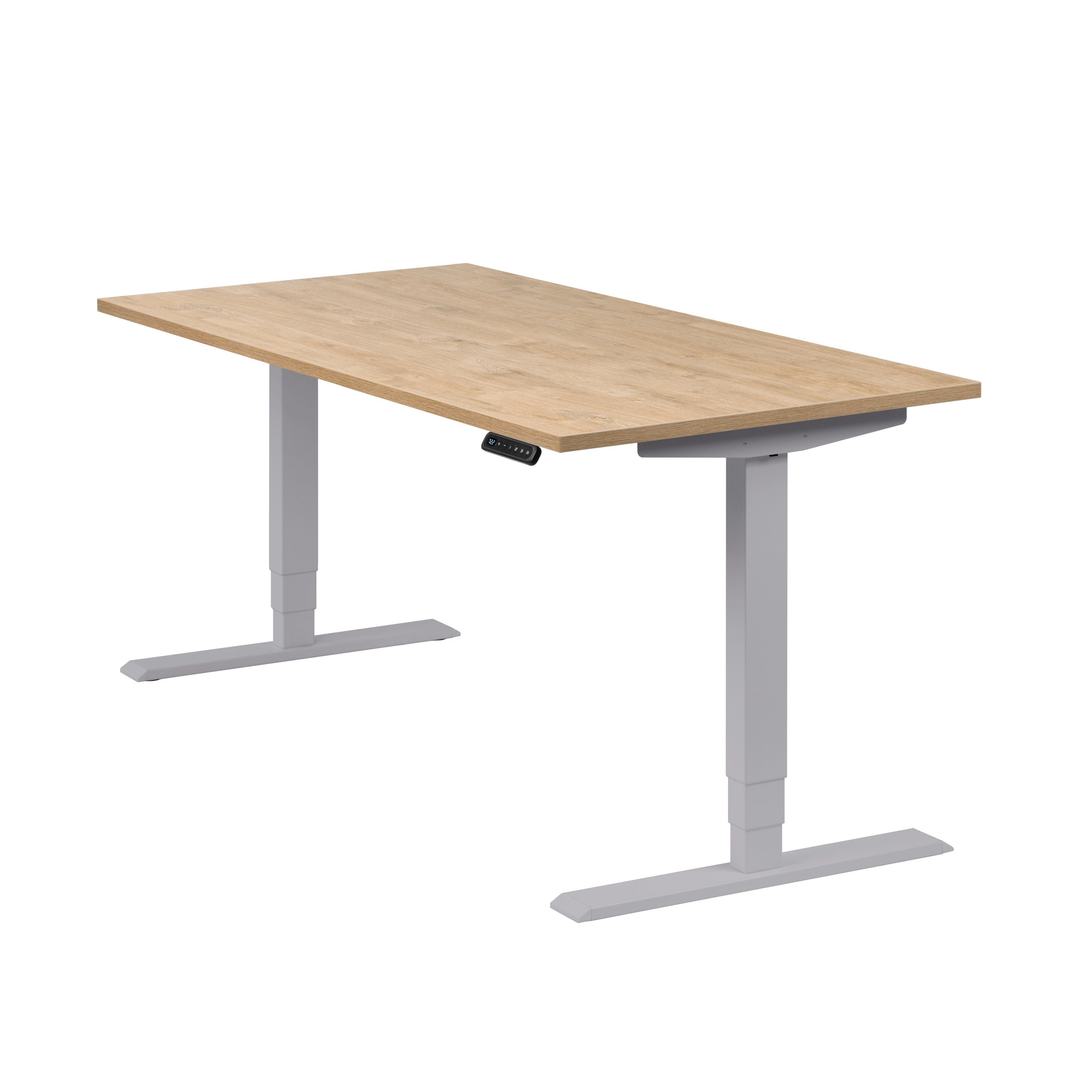 boho office® Schreibtisch Homedesk, Silber elektrisch günstig online kaufen