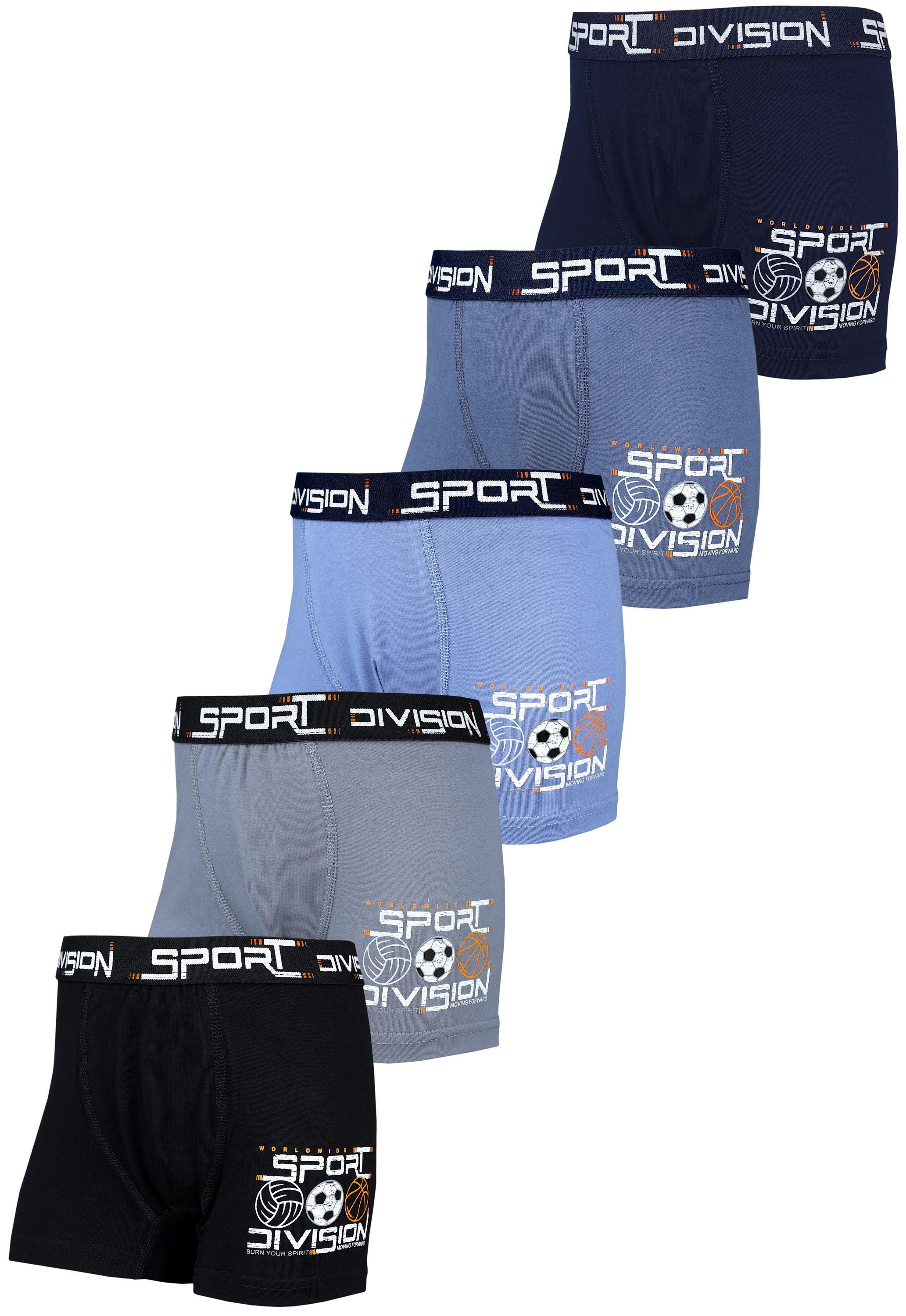 TupTam Boxershorts Jungen Boxershorts Unterhose Kinder Boxer Unterwäsche 10er / 5er Pack