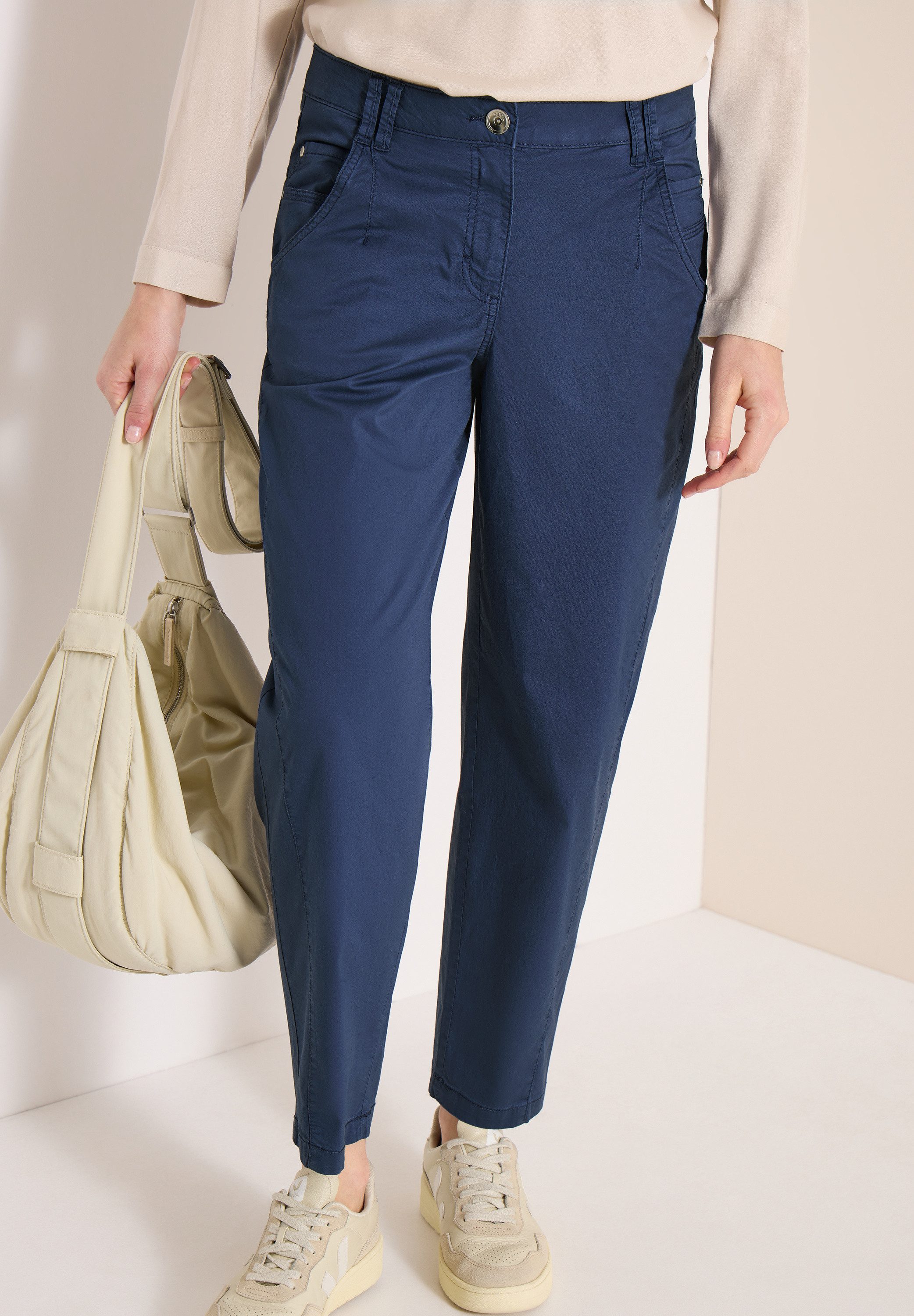 CECIL Comfort-fit-Jeans aus Baumwolle mit Stretchanteil