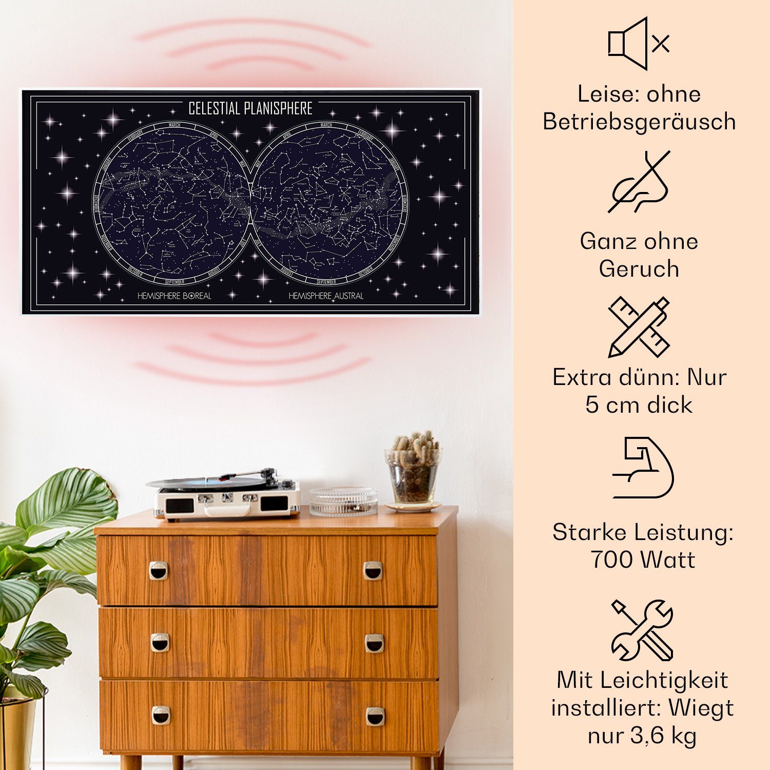 Klarstein Heizkörper Wonderwall Air Art Smart günstig online kaufen