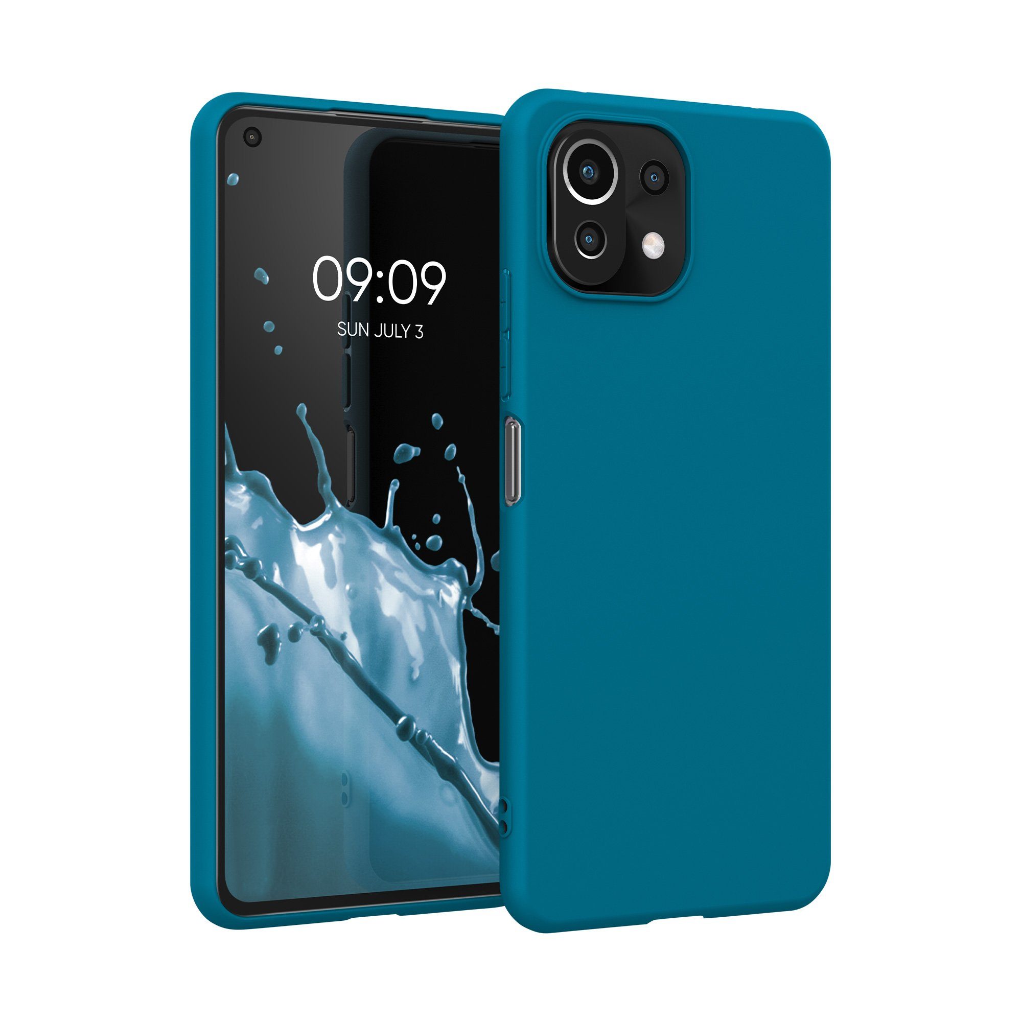 kwmobile Handyhülle Hülle für Xiaomi 11 Lite (5G) NE / Mi 11 Lite (5G), Hülle Silikon - Soft Handyhülle - Handy Case Cover