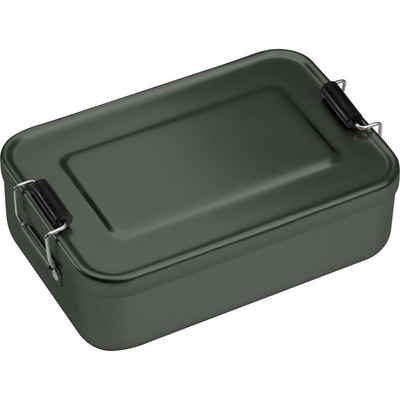 Livepac Office Lunchbox Brotzeitdose aus Aluminium / Lunchbox / Brotdose / Farbe: anthrazit