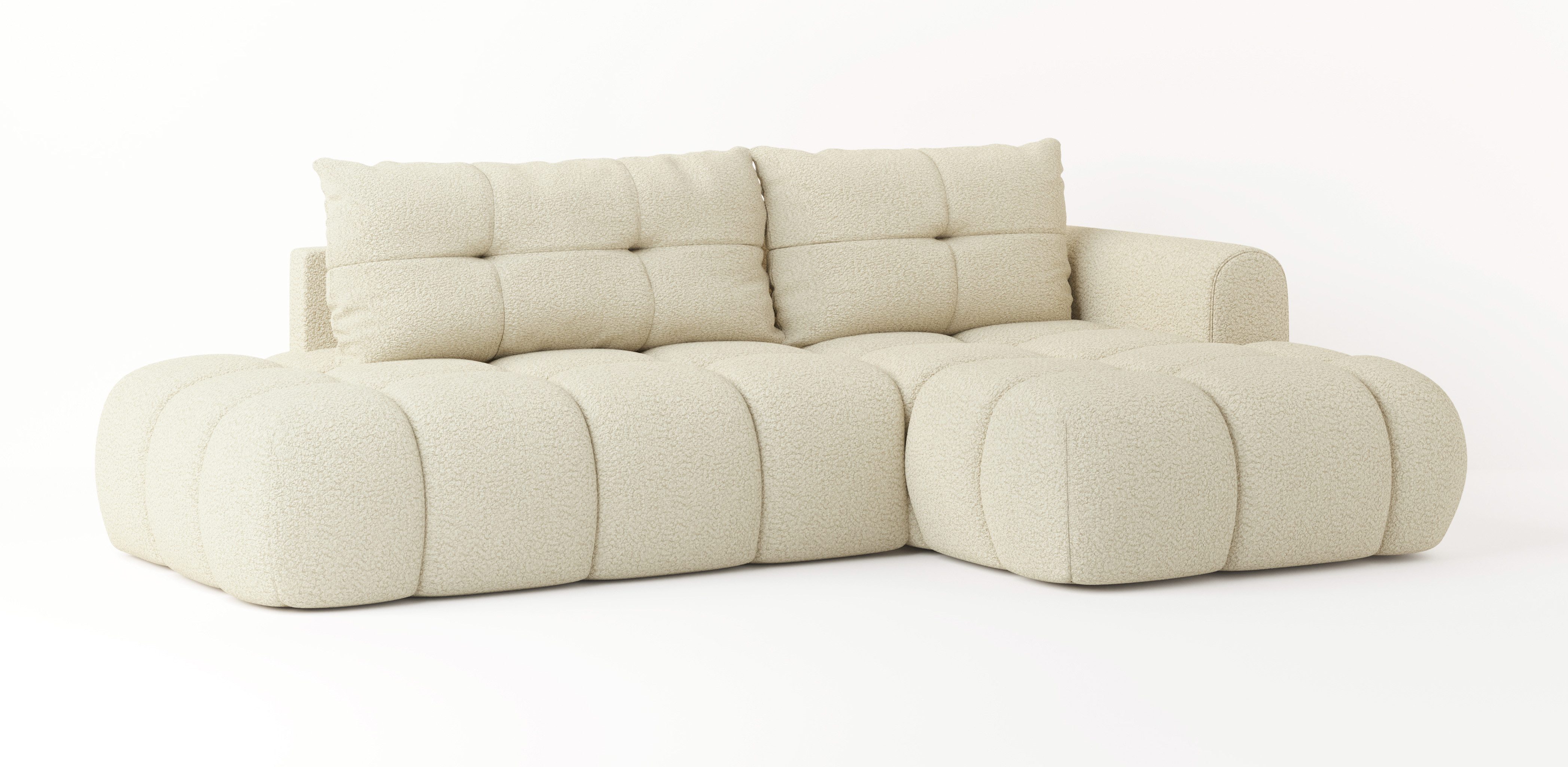Masseno Ecksofa FLUMA mit Schlaffunktion L-Form, günstig online kaufen