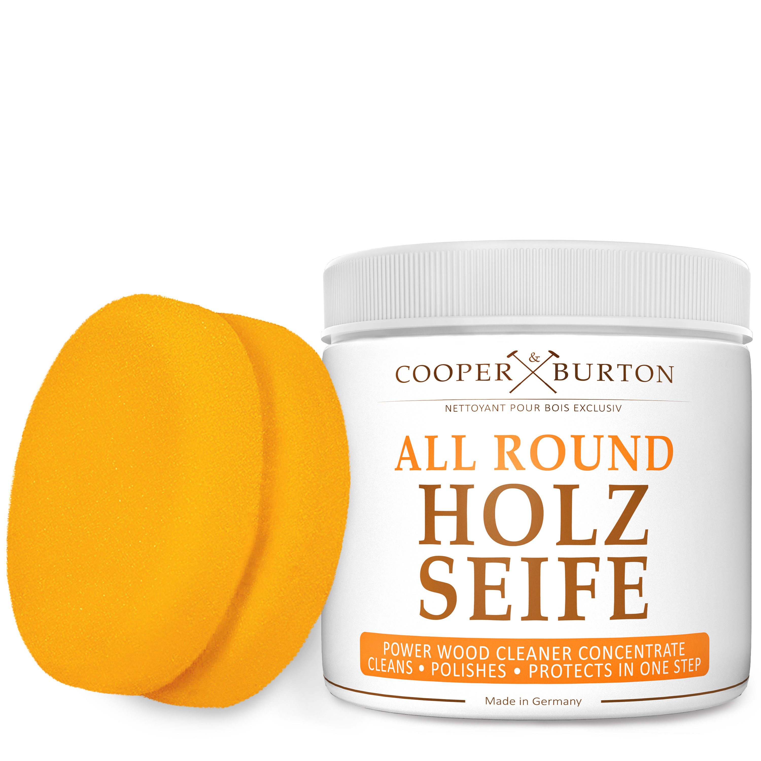 Cooper&Burton Holz Seife Intensiv Reiniger & Pflege Konzentrat von Cooper&Burton Holzreiniger (1-St. 250ml Konzentrat)