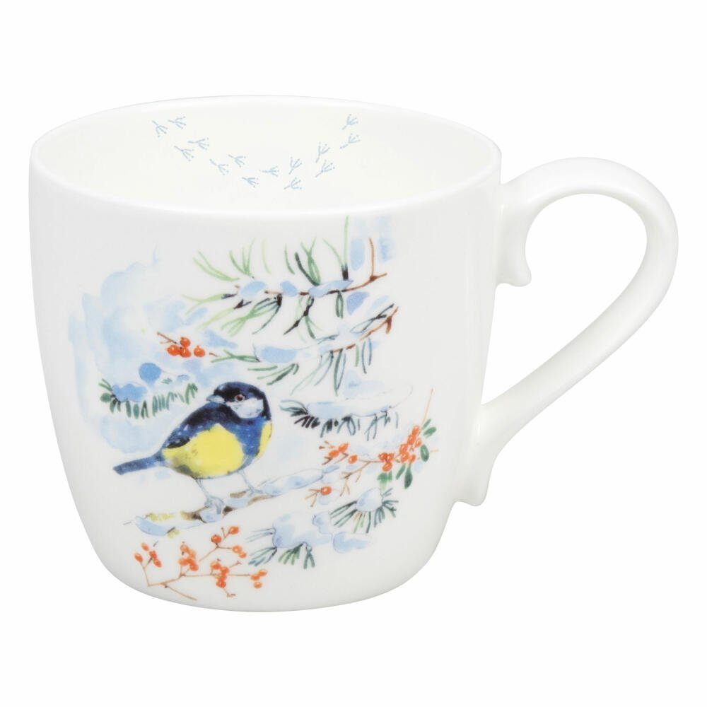 Könitz Becher Winter Bird, 450 ml, Bone China