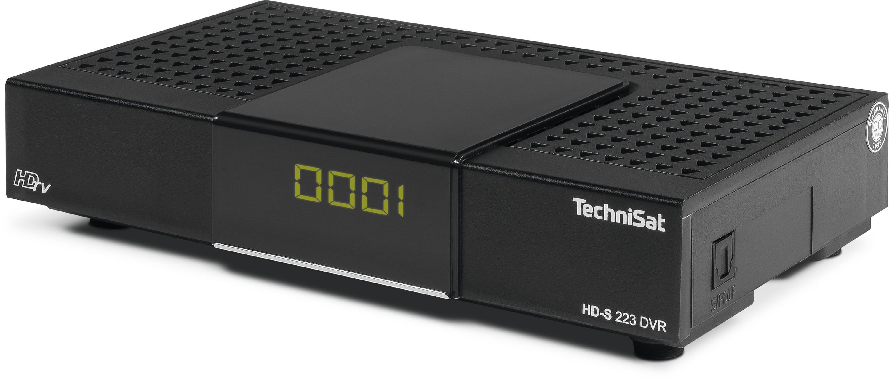 TechniSat HD-S 223 DVR SAT-Receiver (EPG-Unterstützung, DVRready)
