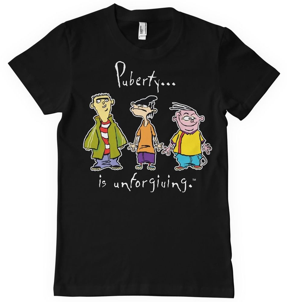 Cartoon Network T-Shirt Puberty Is Unforgiving T-Shirt