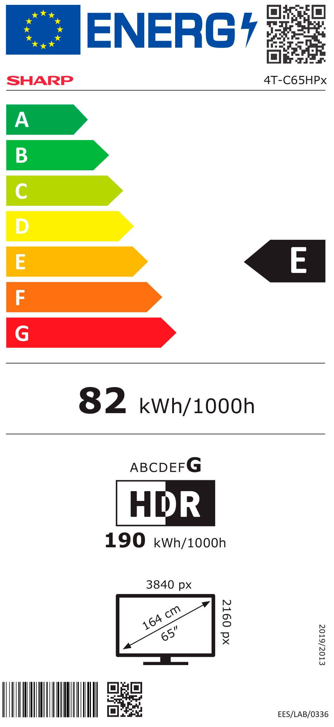 Energieeffizienzklasse: 