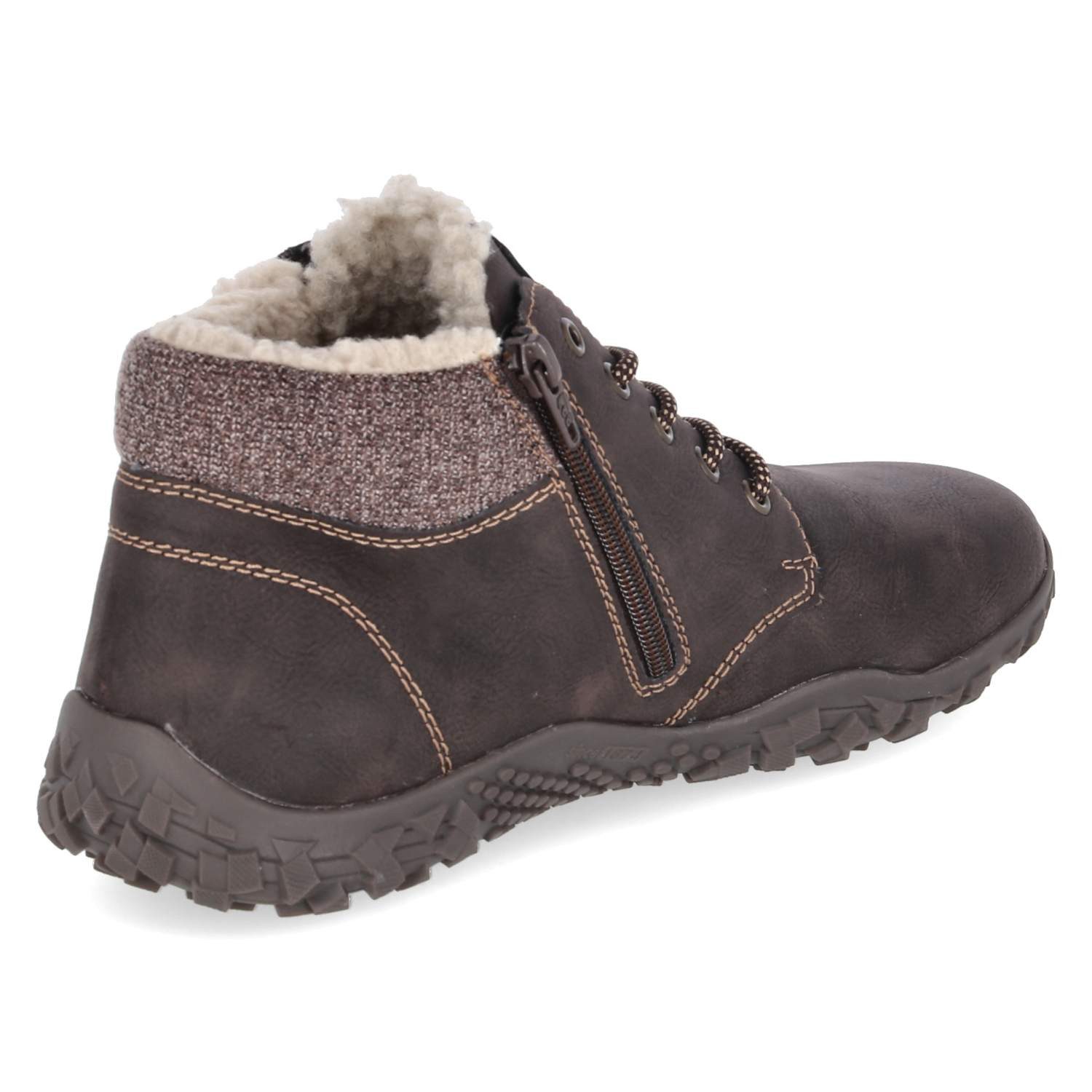 Rieker Rieker Winterstiefel 08130-25 Herren Synthetik brown Schnürstiefel – Bild 4 von 5