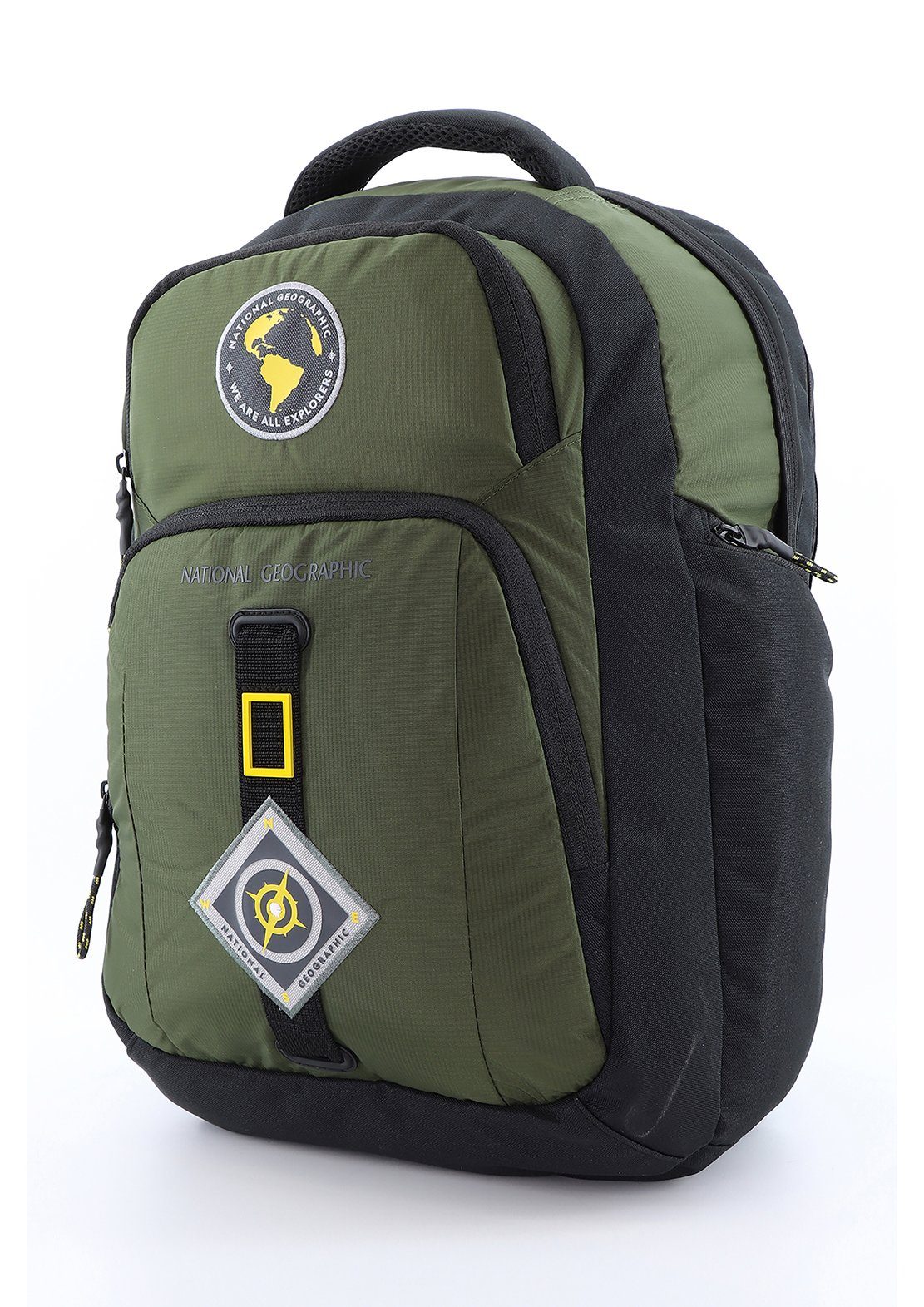 mit GEOGRAPHIC Laptop-Fach praktischem Cityrucksack NATIONAL Explorer, New