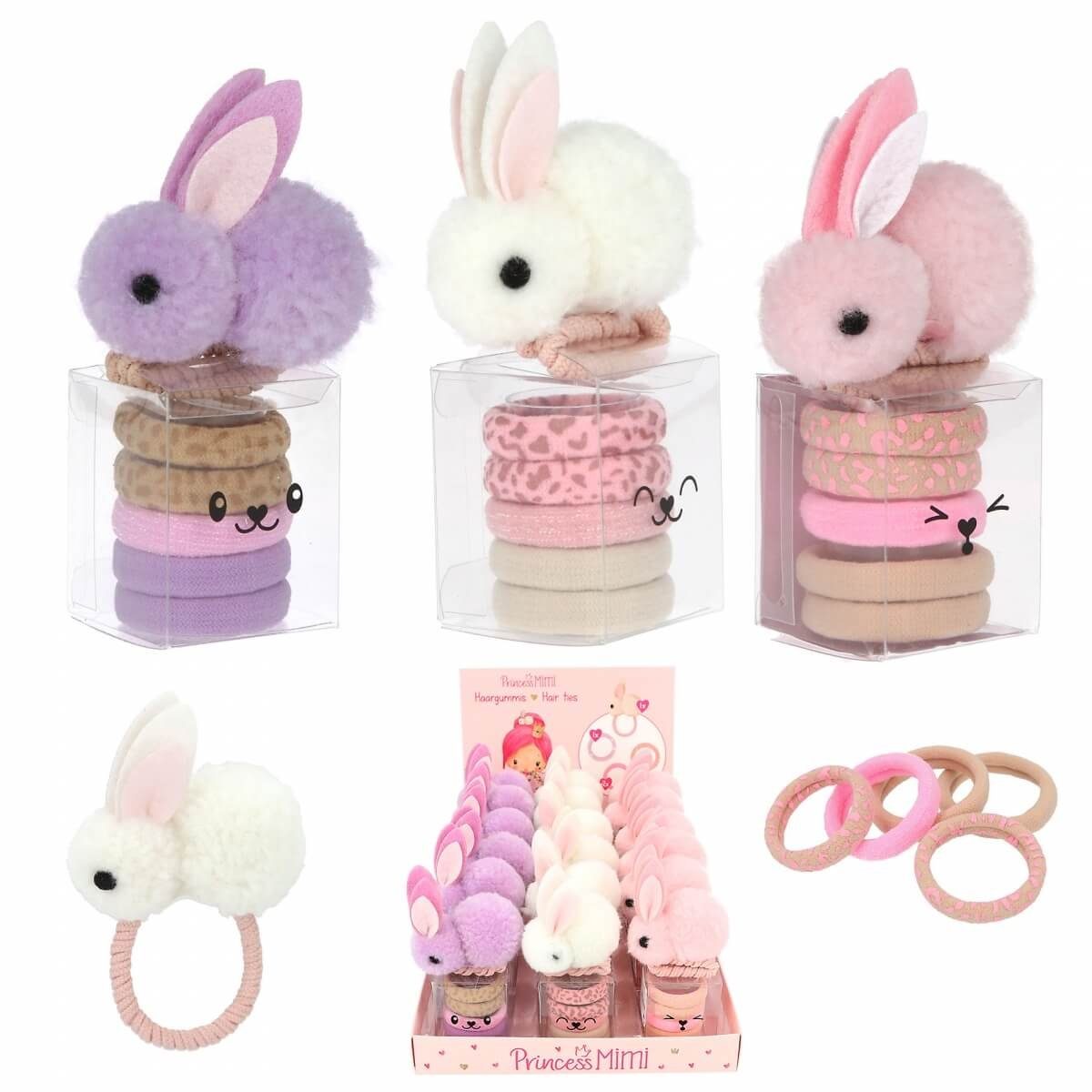 Haargummi Princess Mimi Haargummi Set Häschen