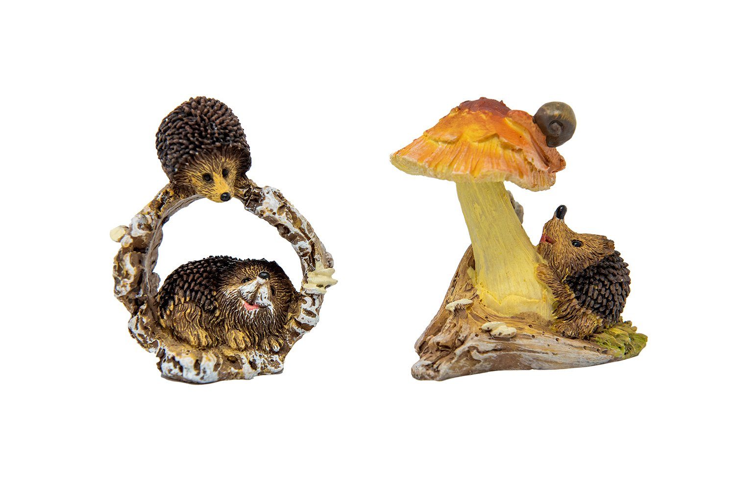 Euro Souvenirs Tierfigur Igel-Figuren im 2er Set