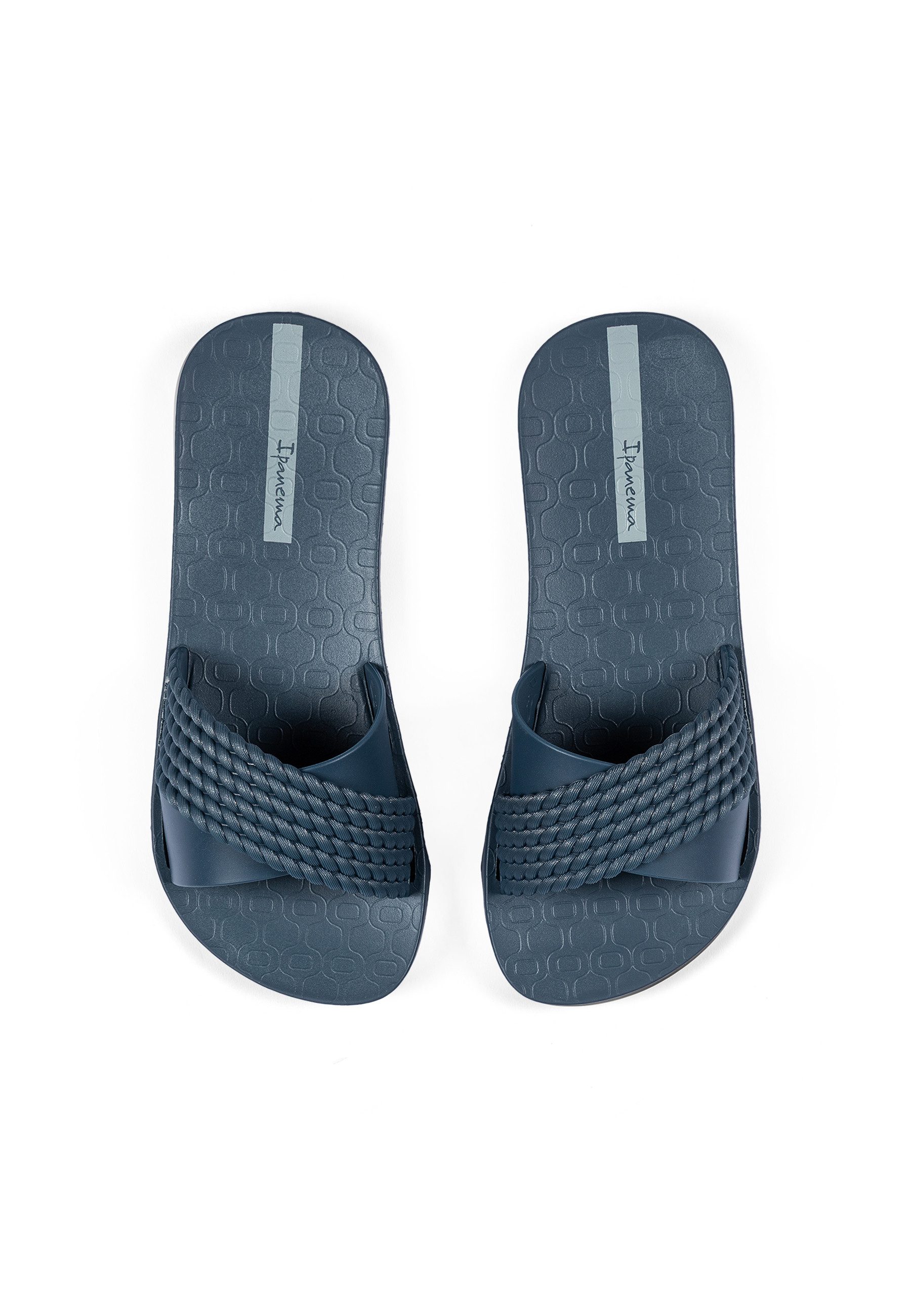 Ipanema STREET II FEM - Badelatschen / Slides Pantolette Bade-Slides mit Riemen in Stahlseil-Optik