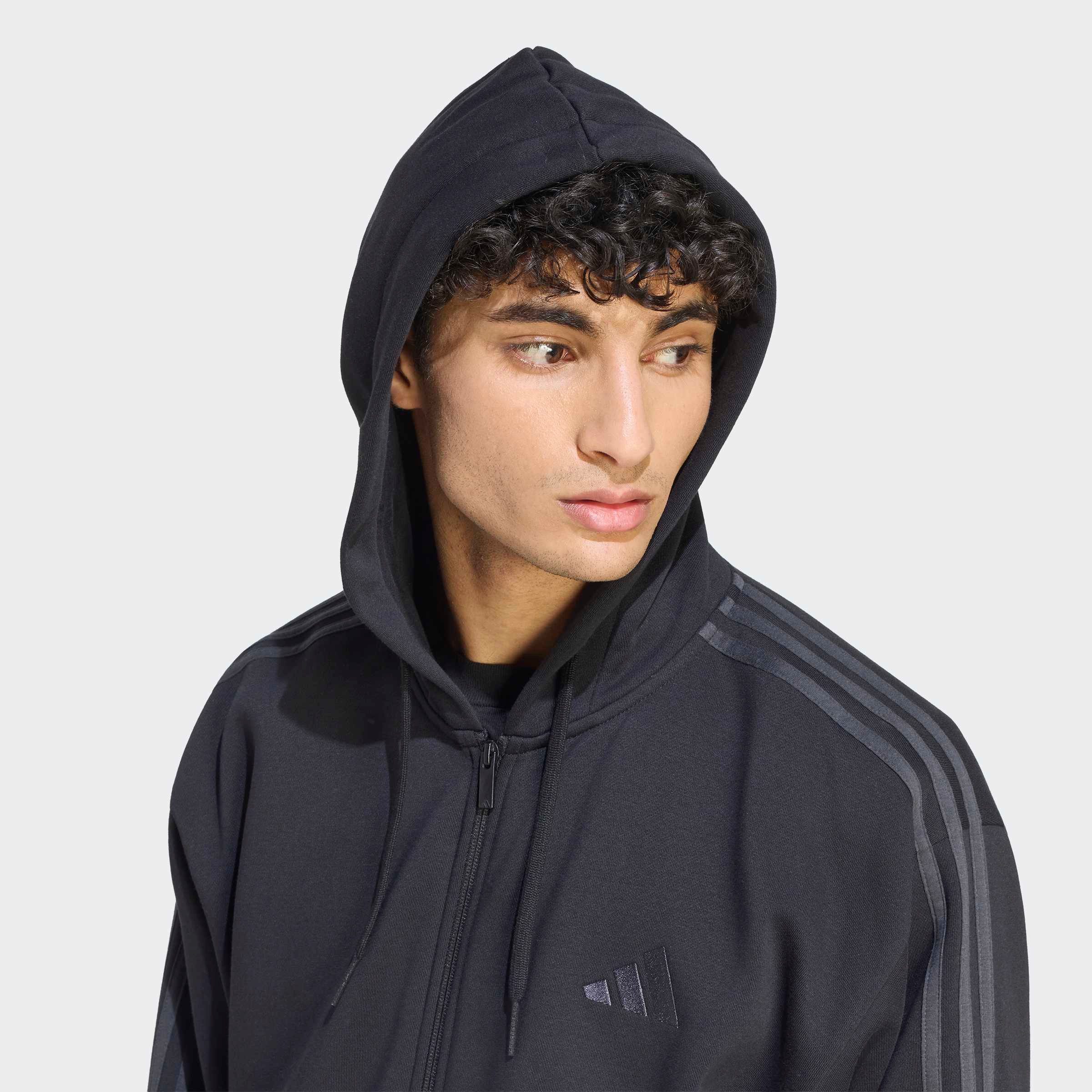 adidas Sportswear Kapuzensweatshirt M 3S FL FZ HD