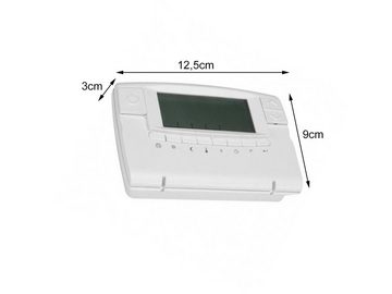 PEREL Raumthermostat, max. 230 V, elektrisch, digital-er Temperatruregler Termostat Wand-Thermostat Heizungsregler