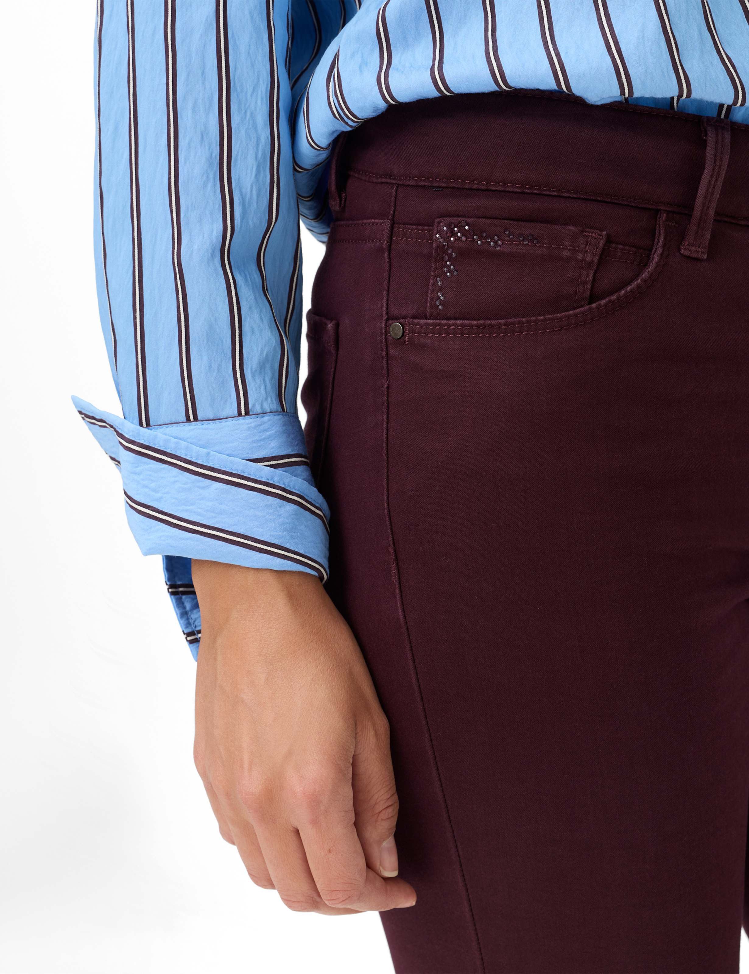 Brax 5-Pocket-Hose Style SHAKIRA Cotton Dream: Five-Pocket-Hose im Slim Fit – Bild 4 von 5