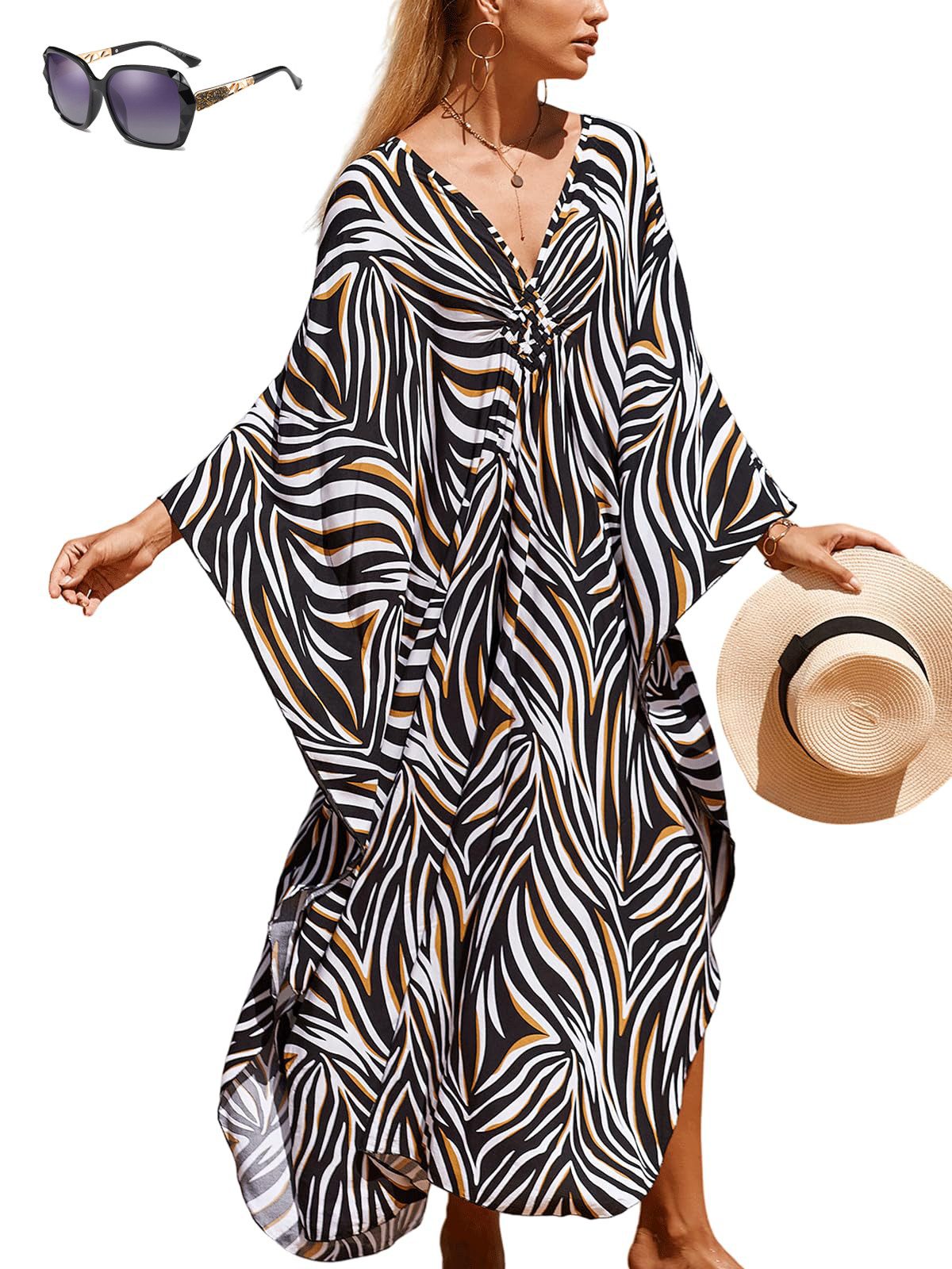 RWEUOQ Strandkleid Damen-Badeanzug Bikini-Vertuschung Urlaubs-Outfits Stran günstig online kaufen