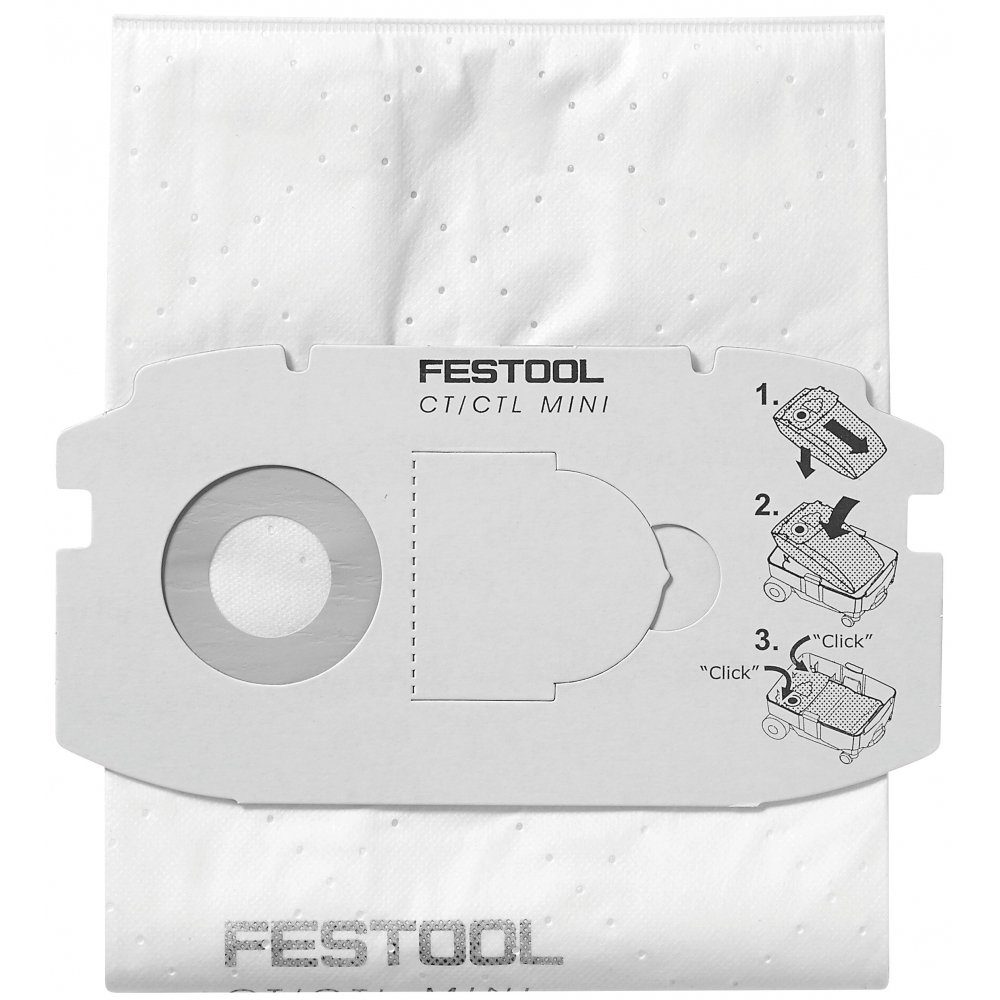 Stück Filtersack 5 FIS-CT MINI/5 SELFCLEAN FESTOOL (498410), SC Staubsaugerbeutel