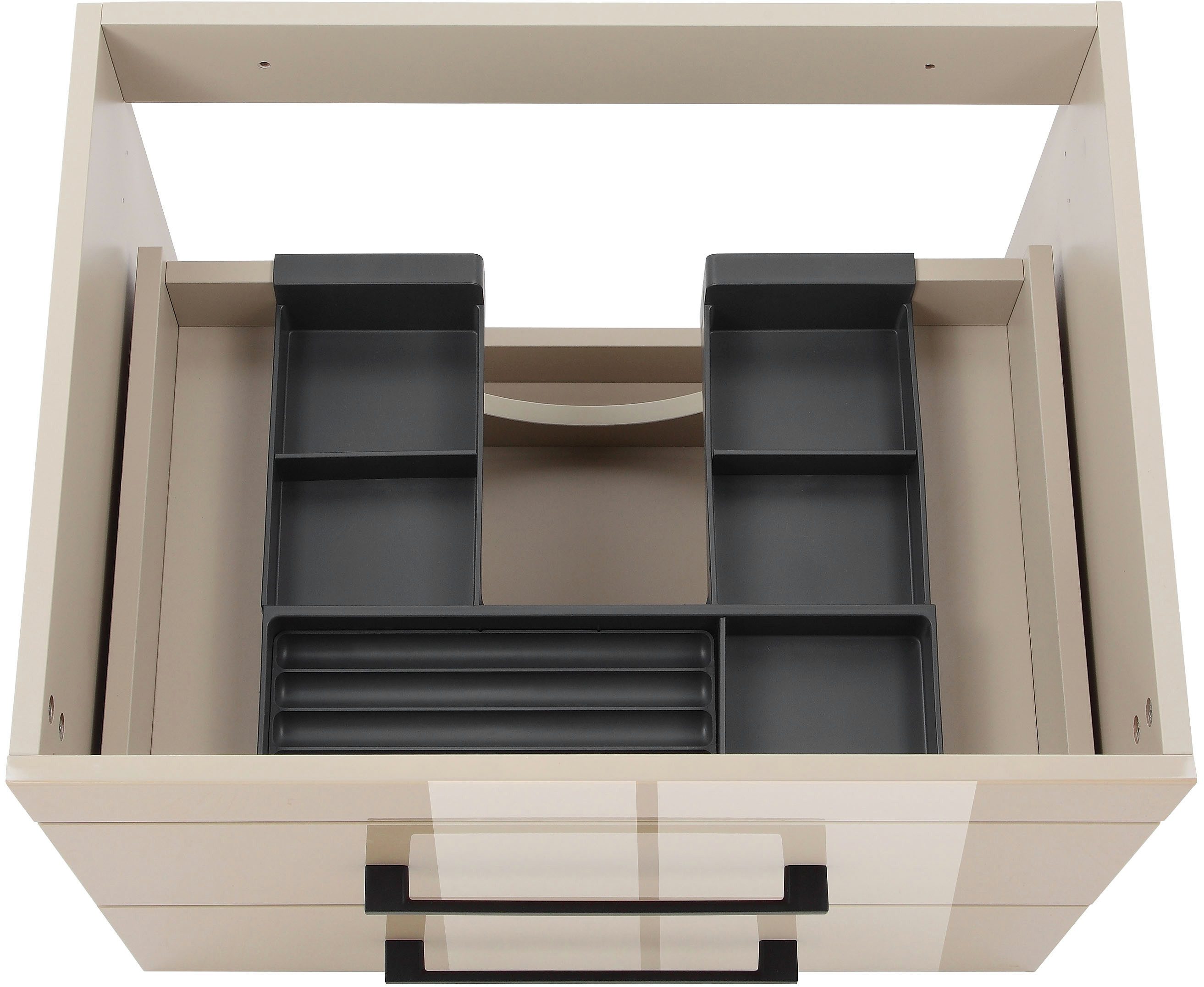 welltime Waschtisch Florenz Badschrank Badmöbel inkl. Waschbecken (Komplett-Set) – Bild 5 von 5