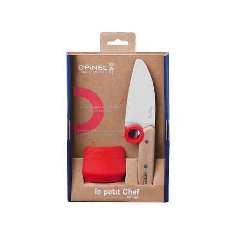 Opinel Kinderkochmesser 2-tlg. Opinel Kinder Küchenmesser-Set, *Wunschgravur möglich*