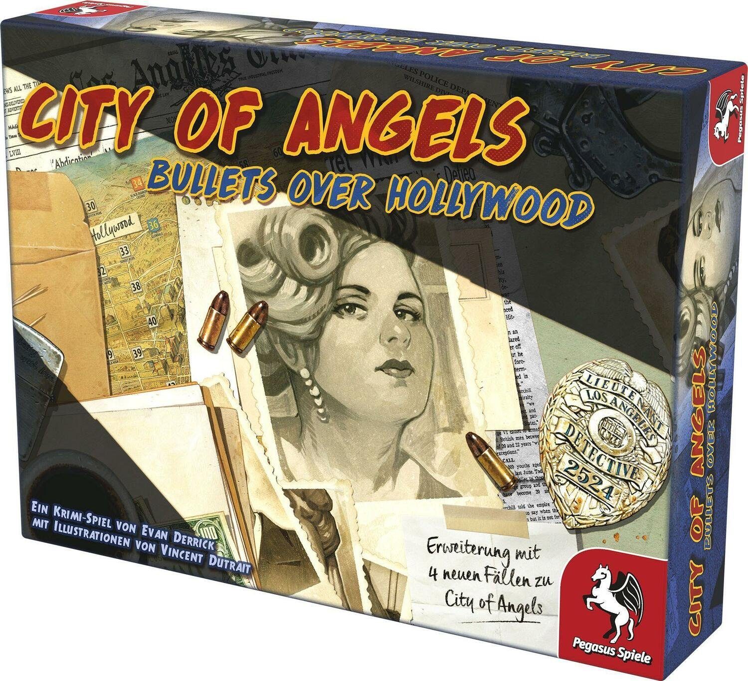 Spiel, [Erweiterung] Hollywood Spiele Angels: Bullets City over Pegasus of