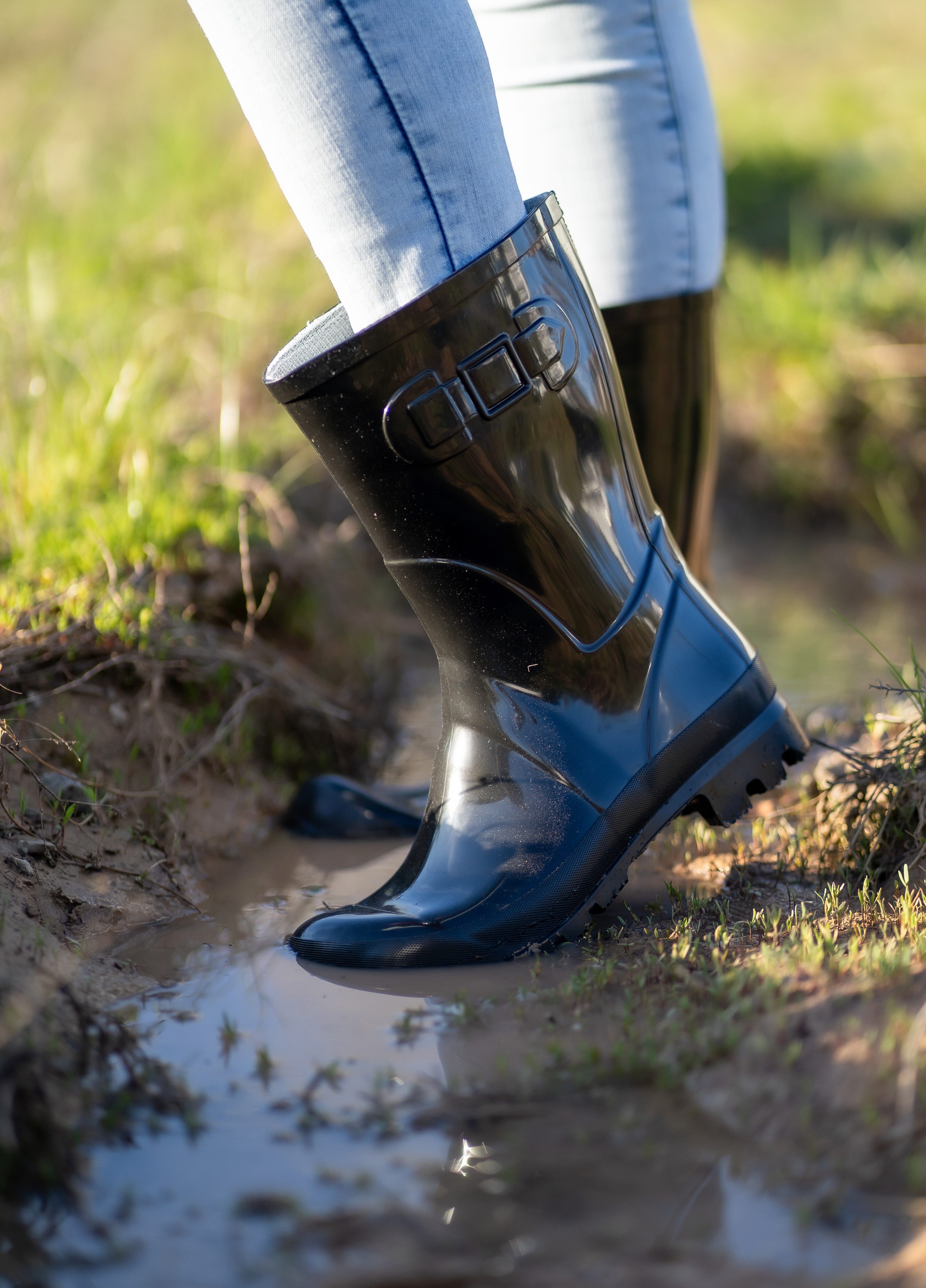 Beck Damen Regenstiefel Fashion Gummistiefel (sehr bequem) perfekt für Fest günstig online kaufen