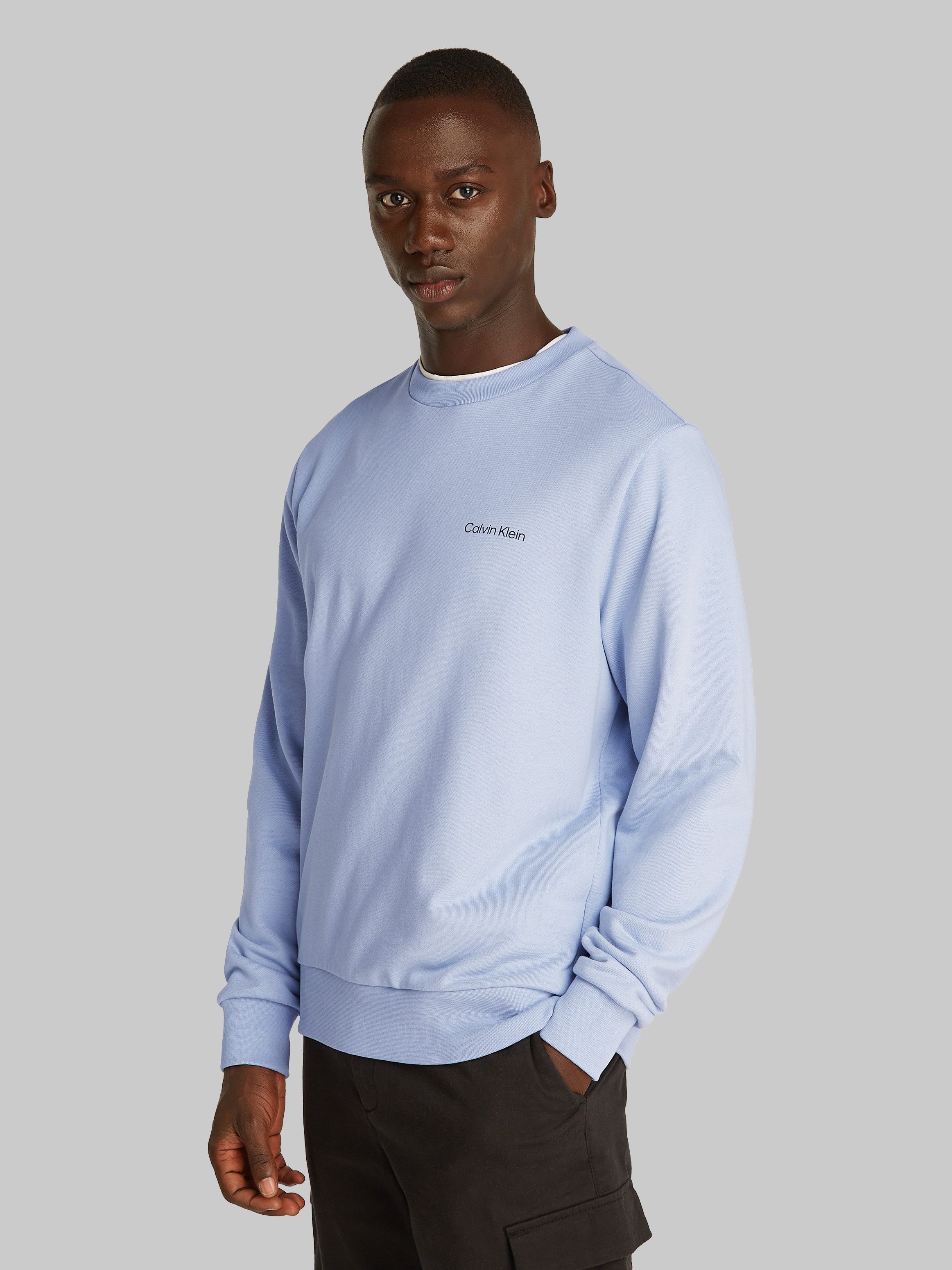 Calvin Klein Sweatshirt CP-LINEAR BOX LOGO SWEATSHIRT mit Logo auf der Rück günstig online kaufen