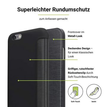 Artwizz Flip Case SmartJacket® for iPhone 6/6s Plus, full-black