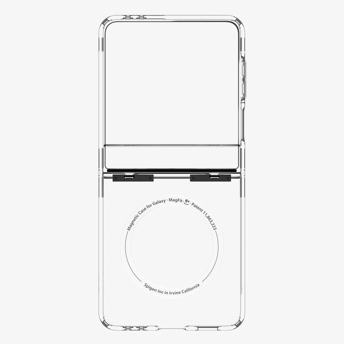 Spigen Backcover Spigen Ultra Hybrid Pro MagFit Backcover Samsung Galaxy Z Flip 7 - Cle