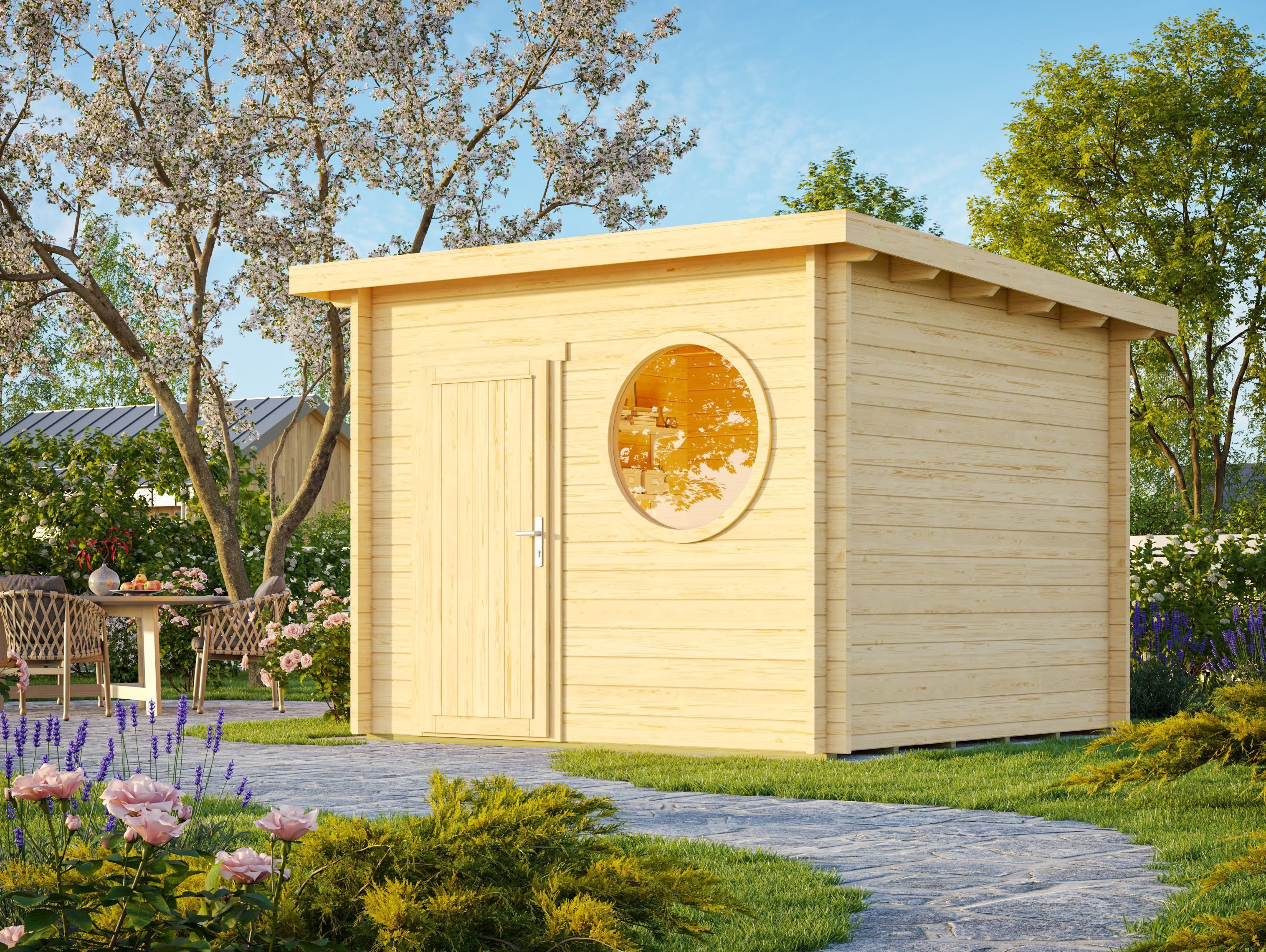 Fjordholz Gartenhaus Ezra 3N