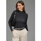 Laura Scott Ledergürtel im edlen Look mit goldfarbener Schnalle - NEW