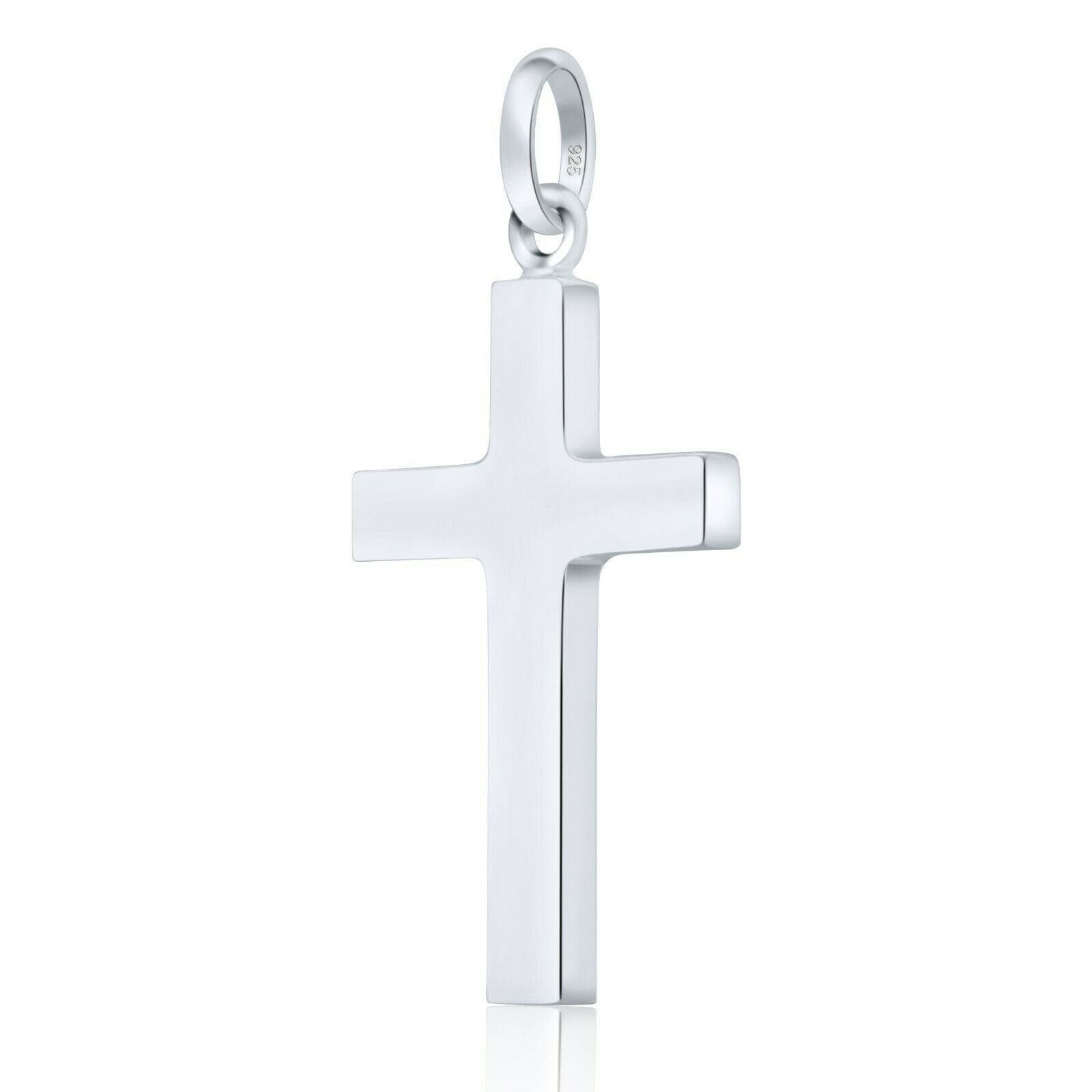 Kreuzanhänger Kreuz Anhänger 925 Sterlingsilber, Ösenbreite günstig online kaufen